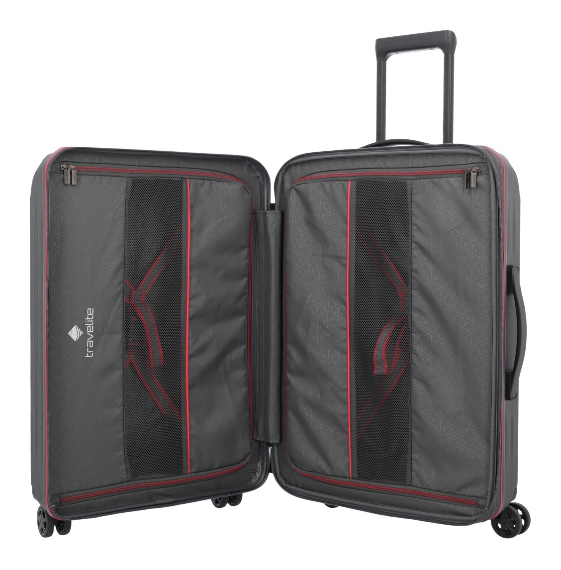 travelite Kit trolley »DYNAMIIC S/M/L, verschiedene Farben« valise rigide ABS avec extension de volume pour M/L