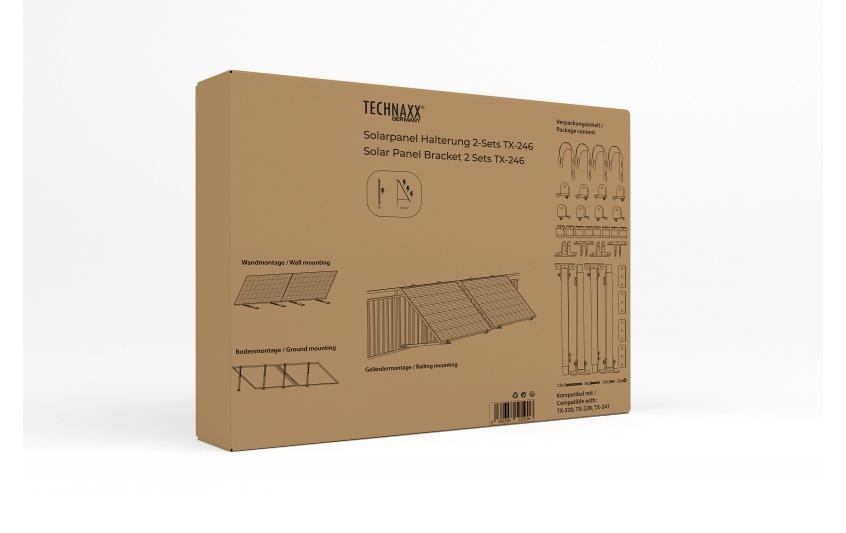 Technaxx Solarmodul »2-Sets TX-246«