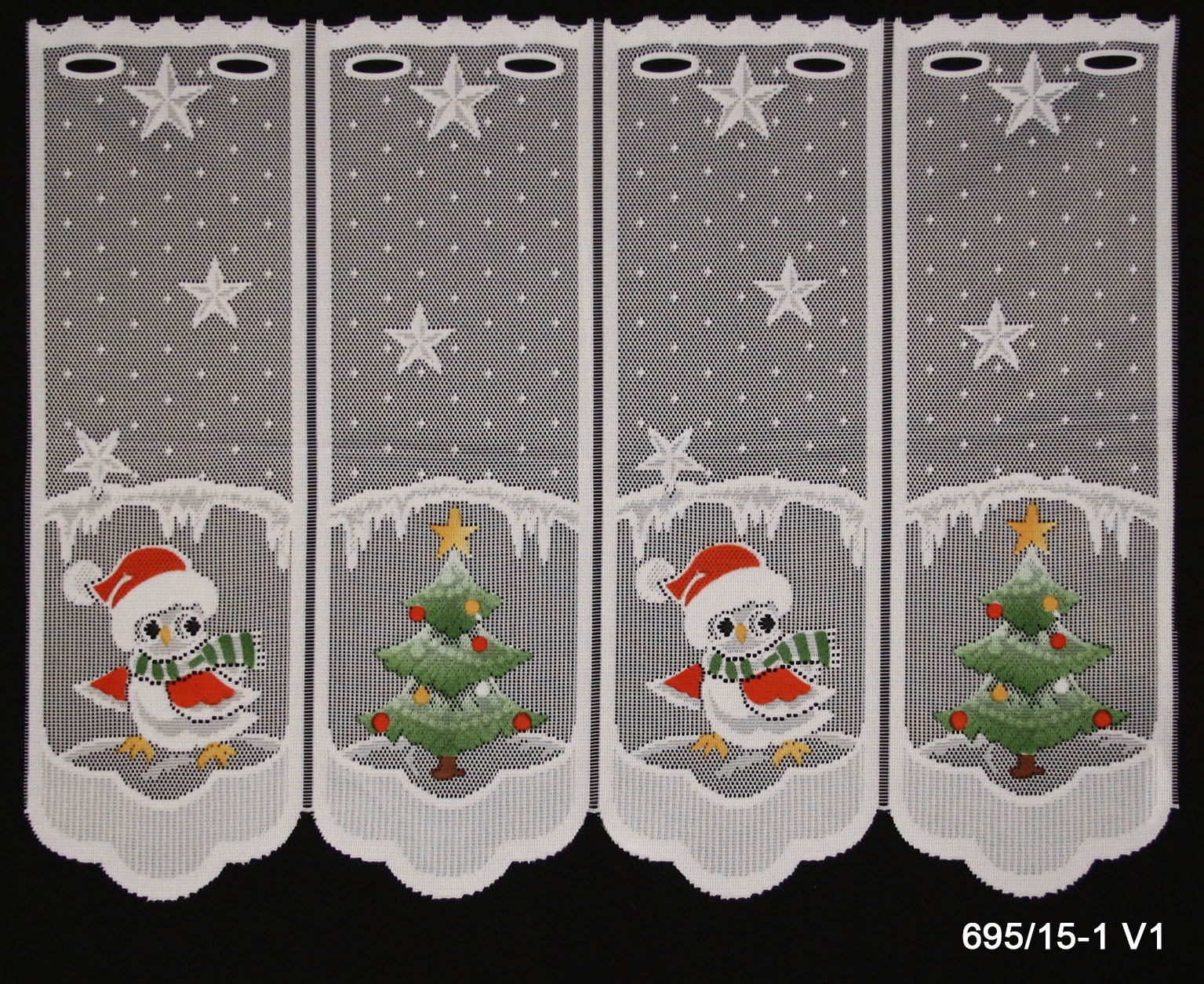 Image of WILLKOMMEN ZUHAUSE by ALBANI GROUP Panneaux »Pinguin«, (1 St.), Jacquard-Lamellenpanneux, handcoloriert bei Ackermann Versand Schweiz