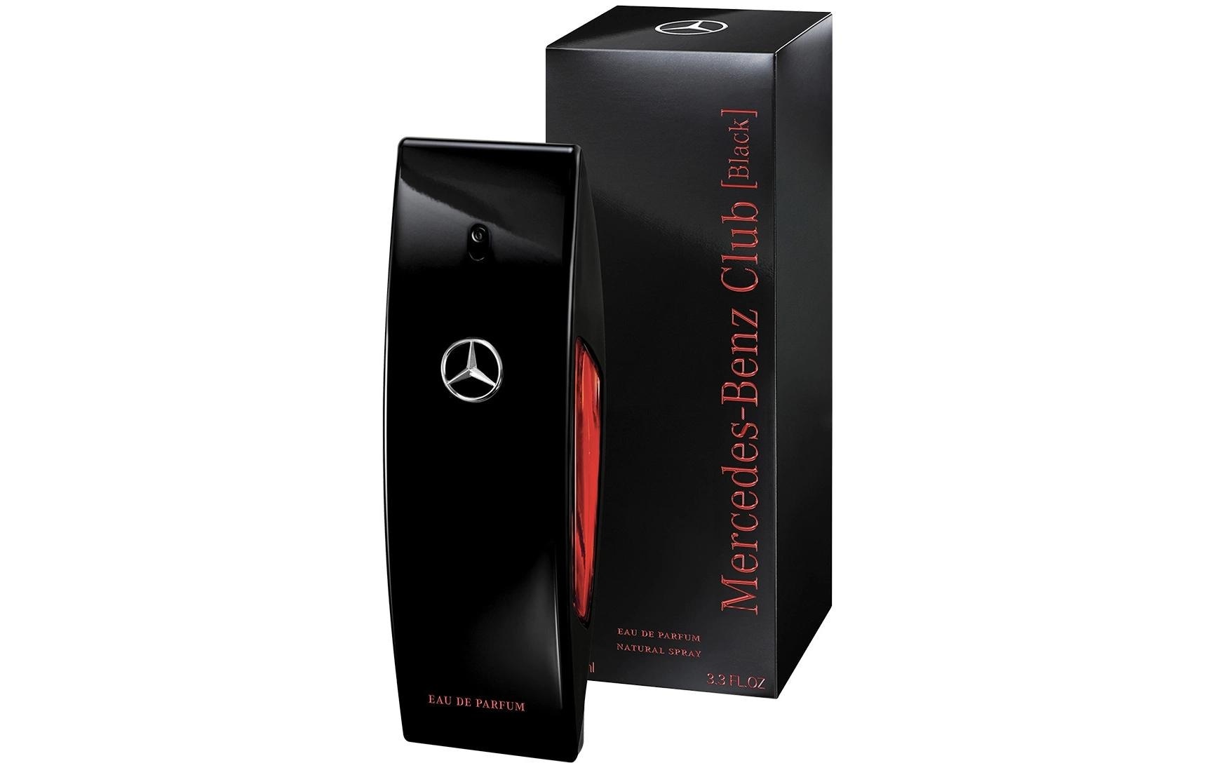 Image of Mercedes Eau de Parfum "Club Black Red, 100 ml"