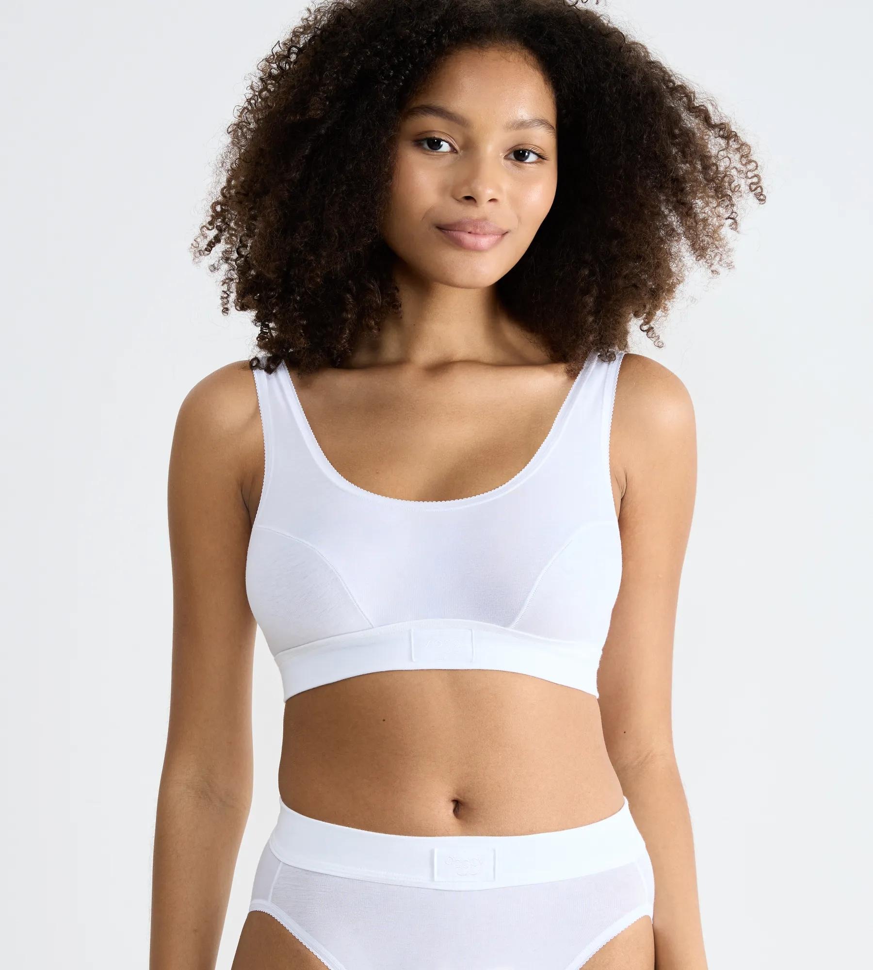 sloggi Bustier »Double Comfort T« mit verstärktem Brustbereich, weich, atmungsaktiv