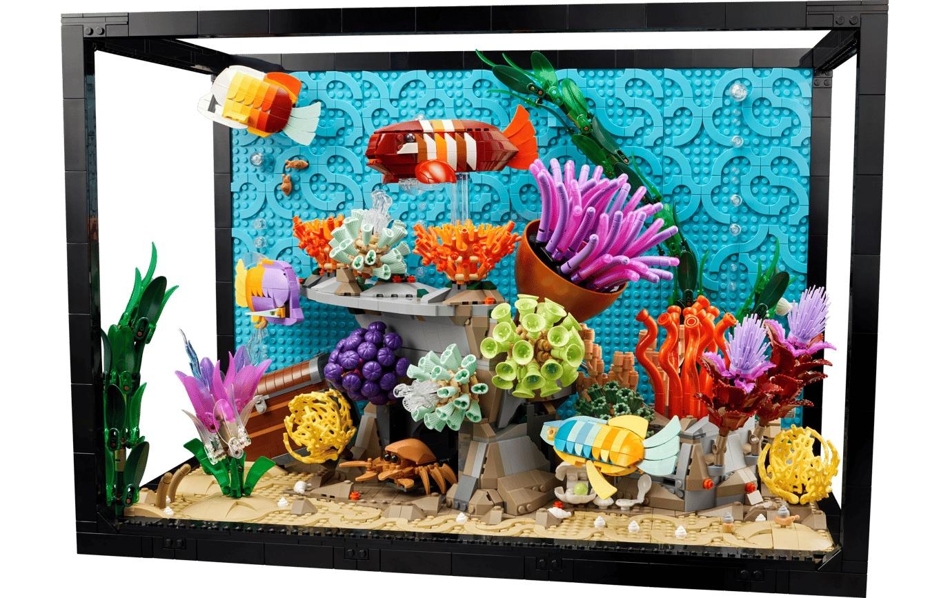 Image of LEGO Konstruktionsspielsteine "Tropisches Aquarium 10366 4154 Teile"