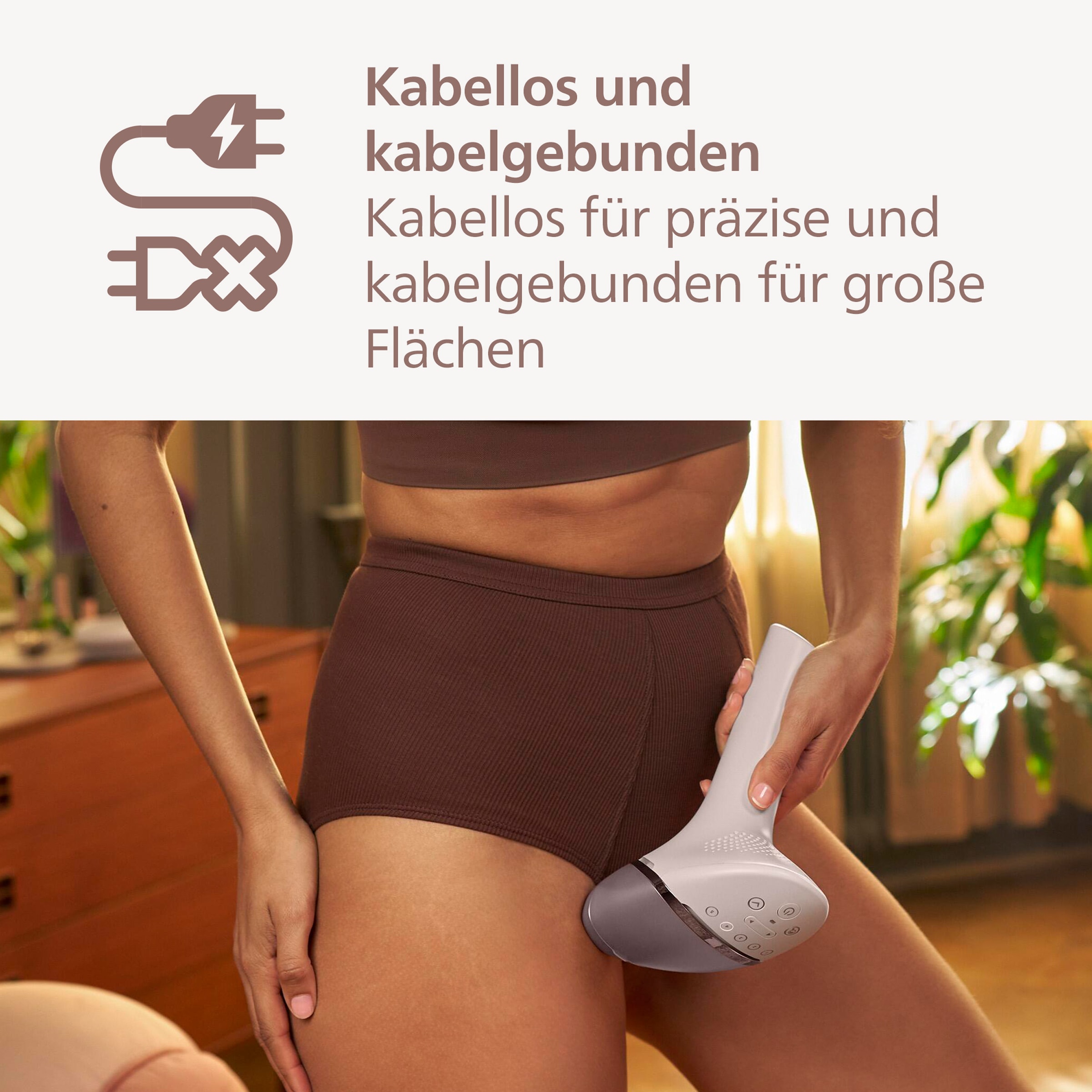 Philips IPL-Haarentferner »Lumea S9900 BRI953/02«, 450.000 Lichtimpulse, kabellos, 2 SkinAI Funktionen