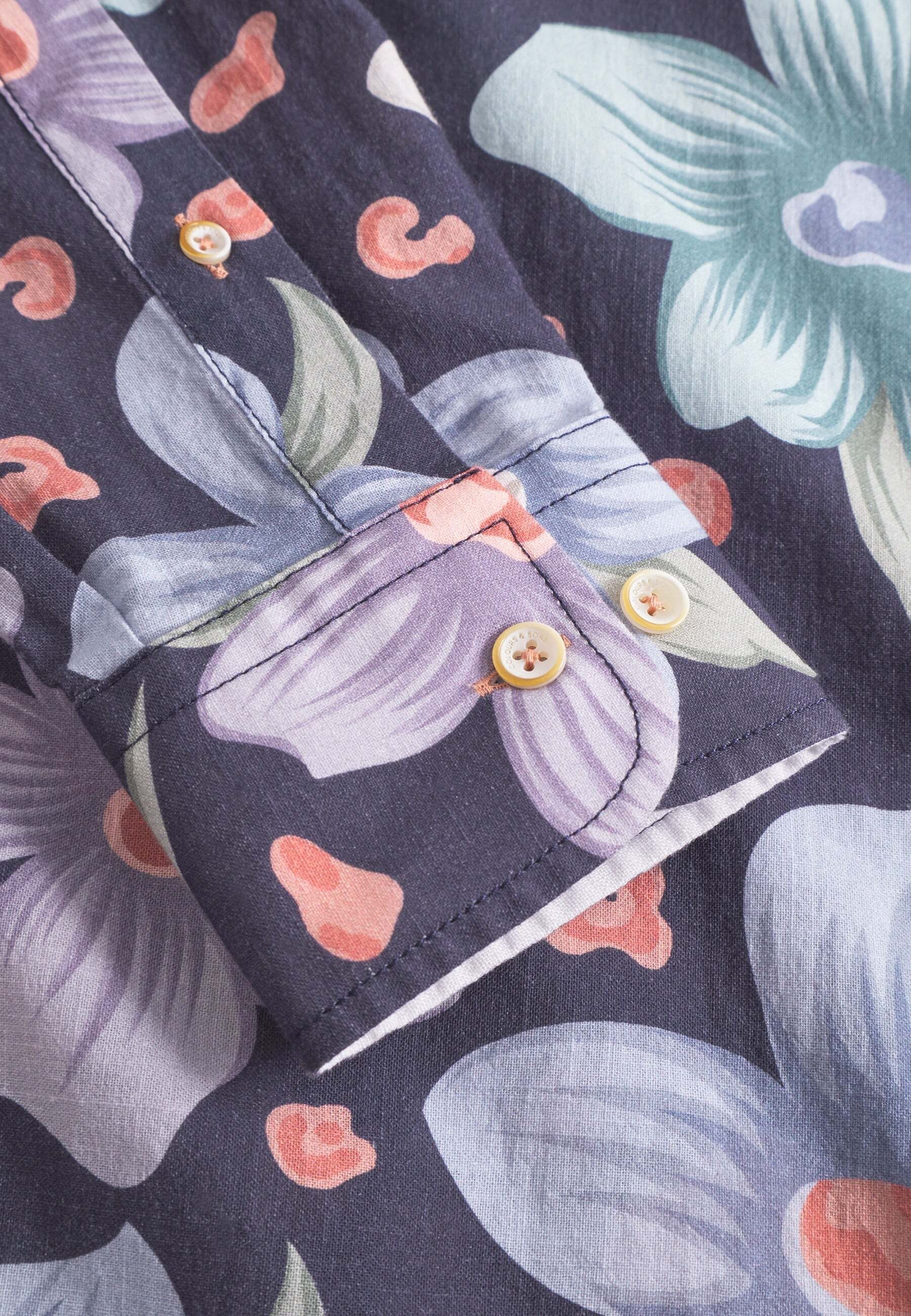 colours & sons Chemise à manches longues »colours & sons Langarmhemd Shirt-Printed«