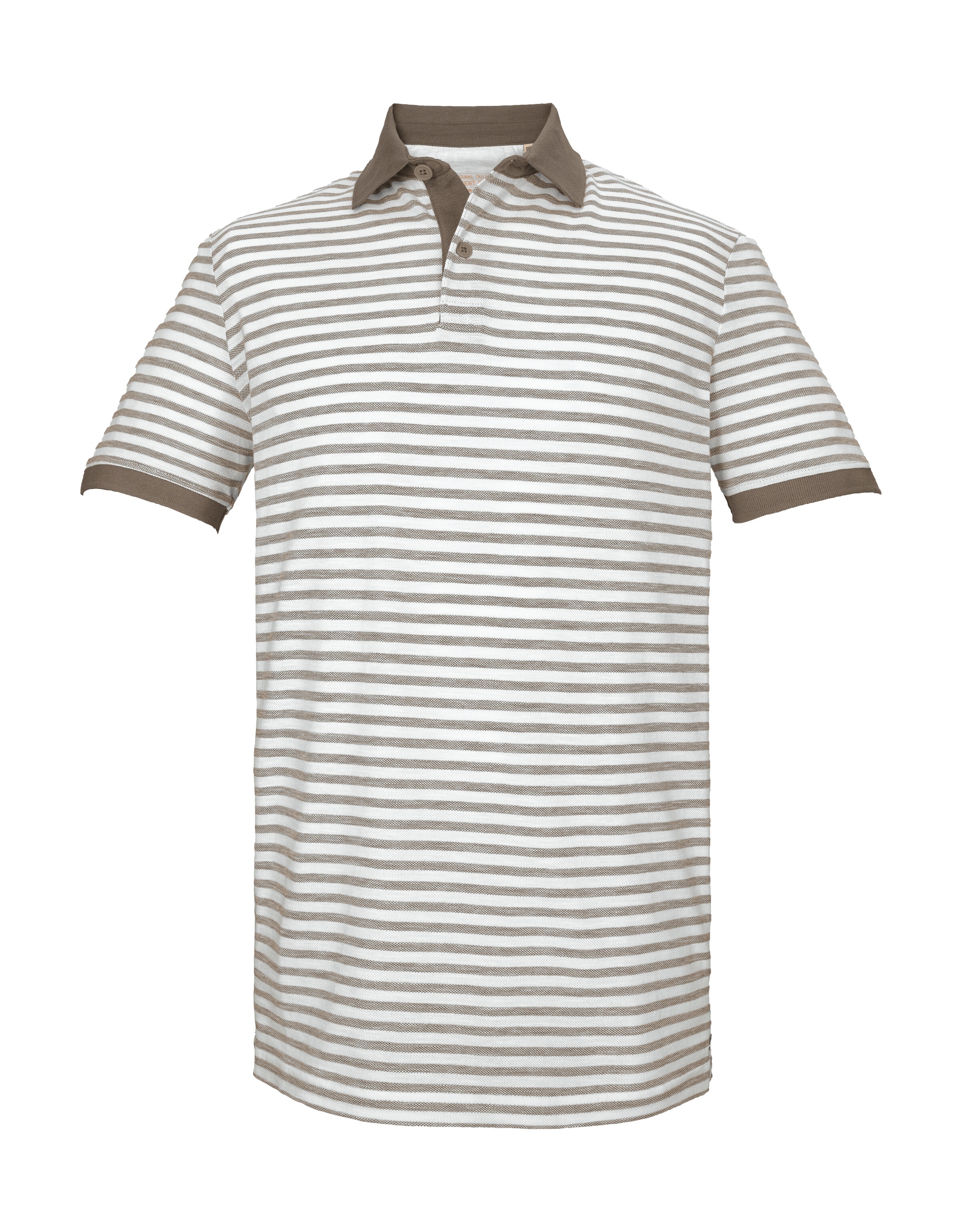 Image of G.I.G.A. DX by killtec Poloshirt "GS 54 MN PLSHRT" Gestreiftes Herren Polo, 100% Baumwolle, Carbon Finish.