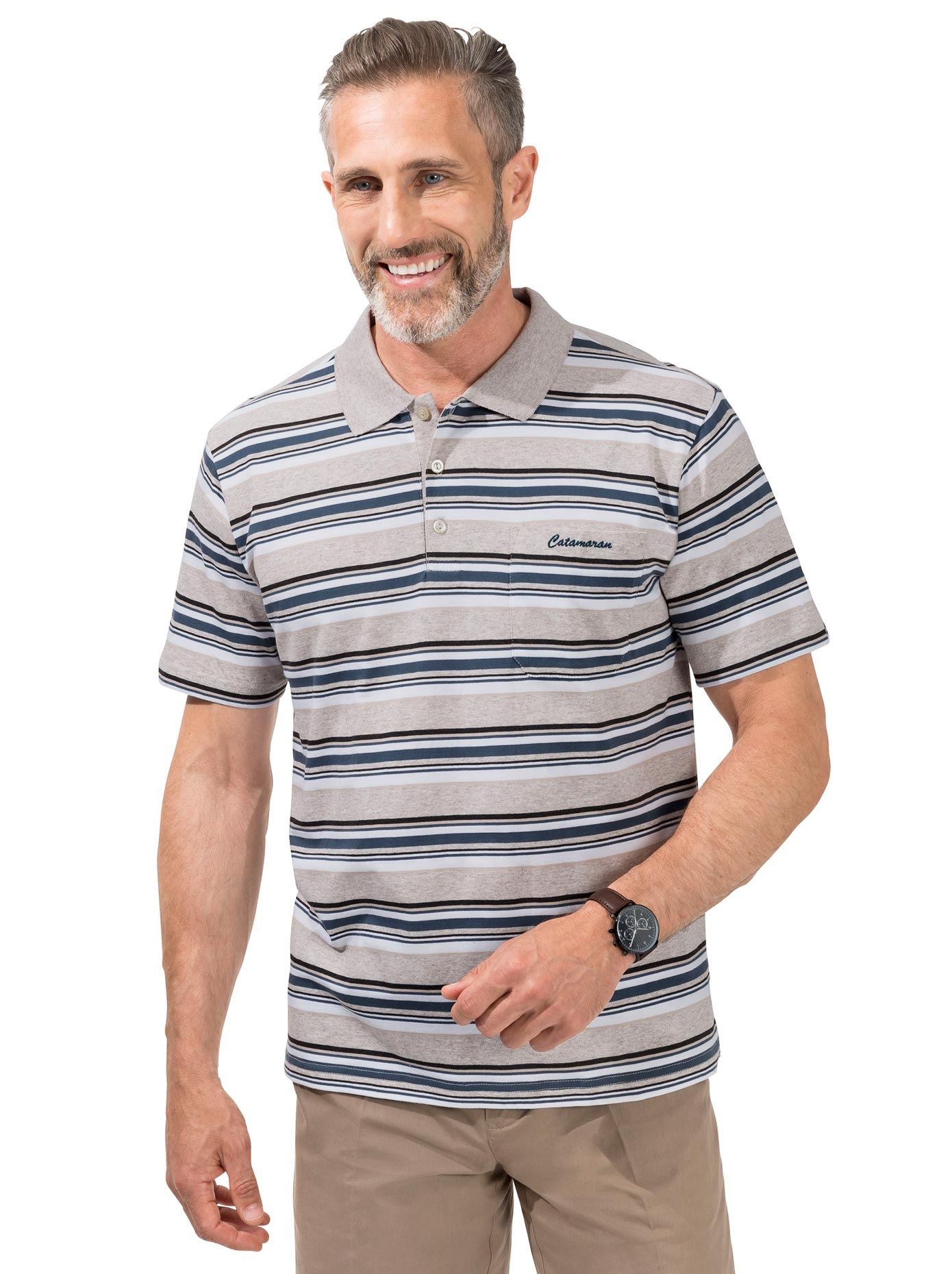 Image of Catamaran Poloshirt »Kurzarm-Poloshirt«, (1 tlg.) bei Ackermann Versand Schweiz