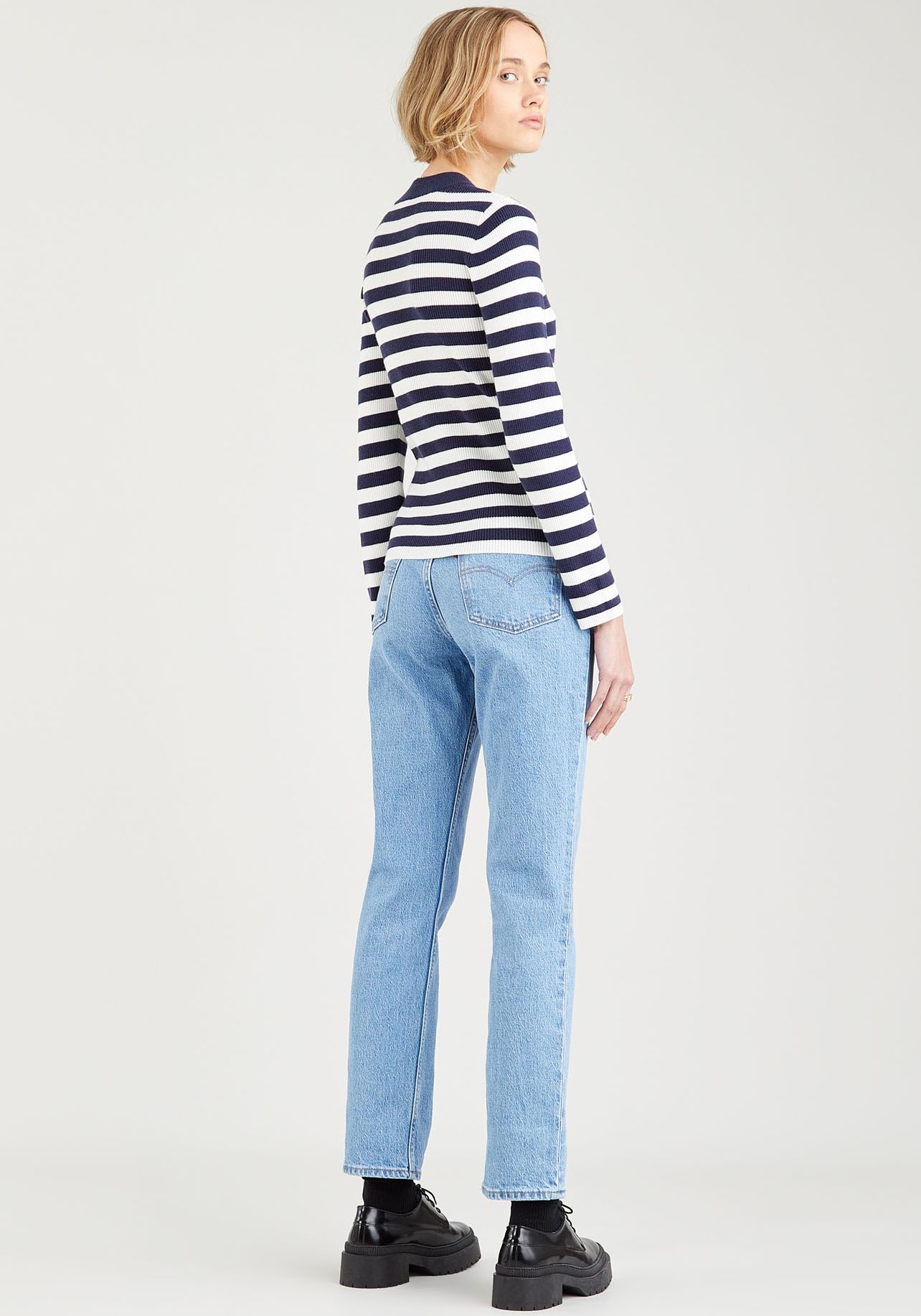 Levi's® Strickpullover »RIB SWEATER« mit Batwing Logo