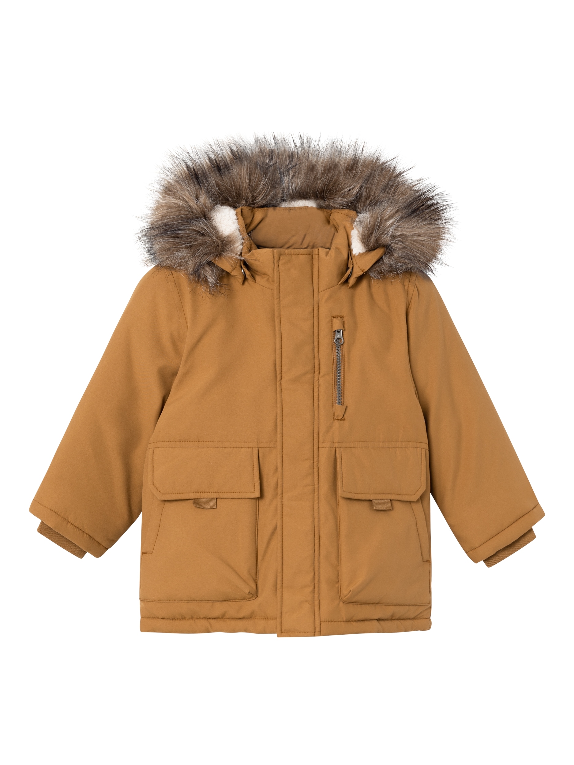 Parka »NMMMASTER PARKA JACKET PB«, mit Kapuze