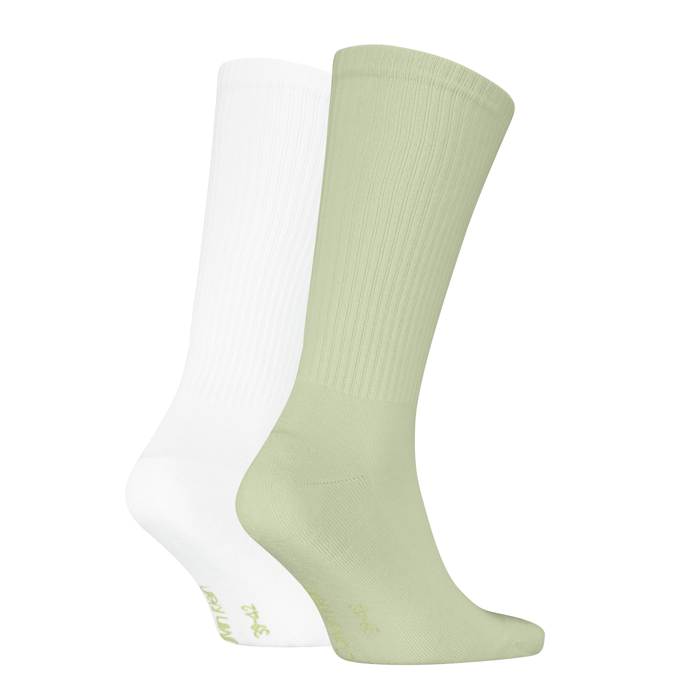 Calvin Klein Jeans Socken »CKJ MEN SOCK 2P MONOGRAM«, (2 Paar, 2 Paar), mit verstärkter Ferse
