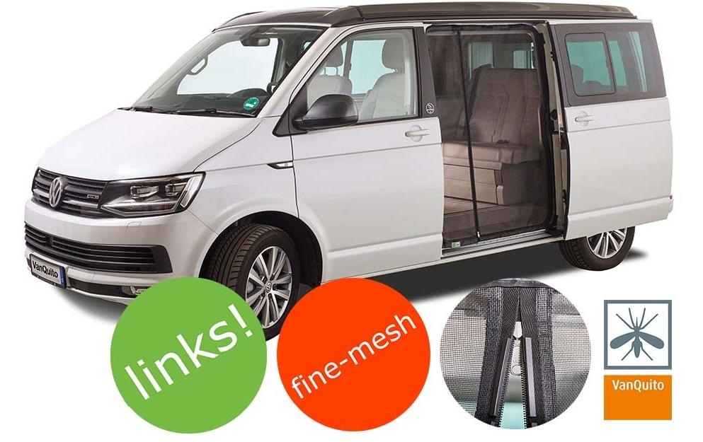 Moskitonetz »Van Quito Schiebetür Magnet fine-mesh VW T5/T6/T6.1«