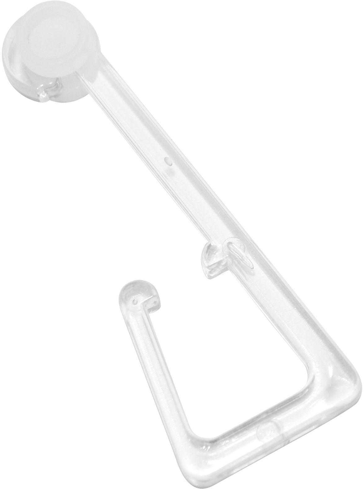 Image of GARDINIA Gardinenhaken »Haken für Stoffösen«, (10 St.), transparent bei Ackermann Versand Schweiz