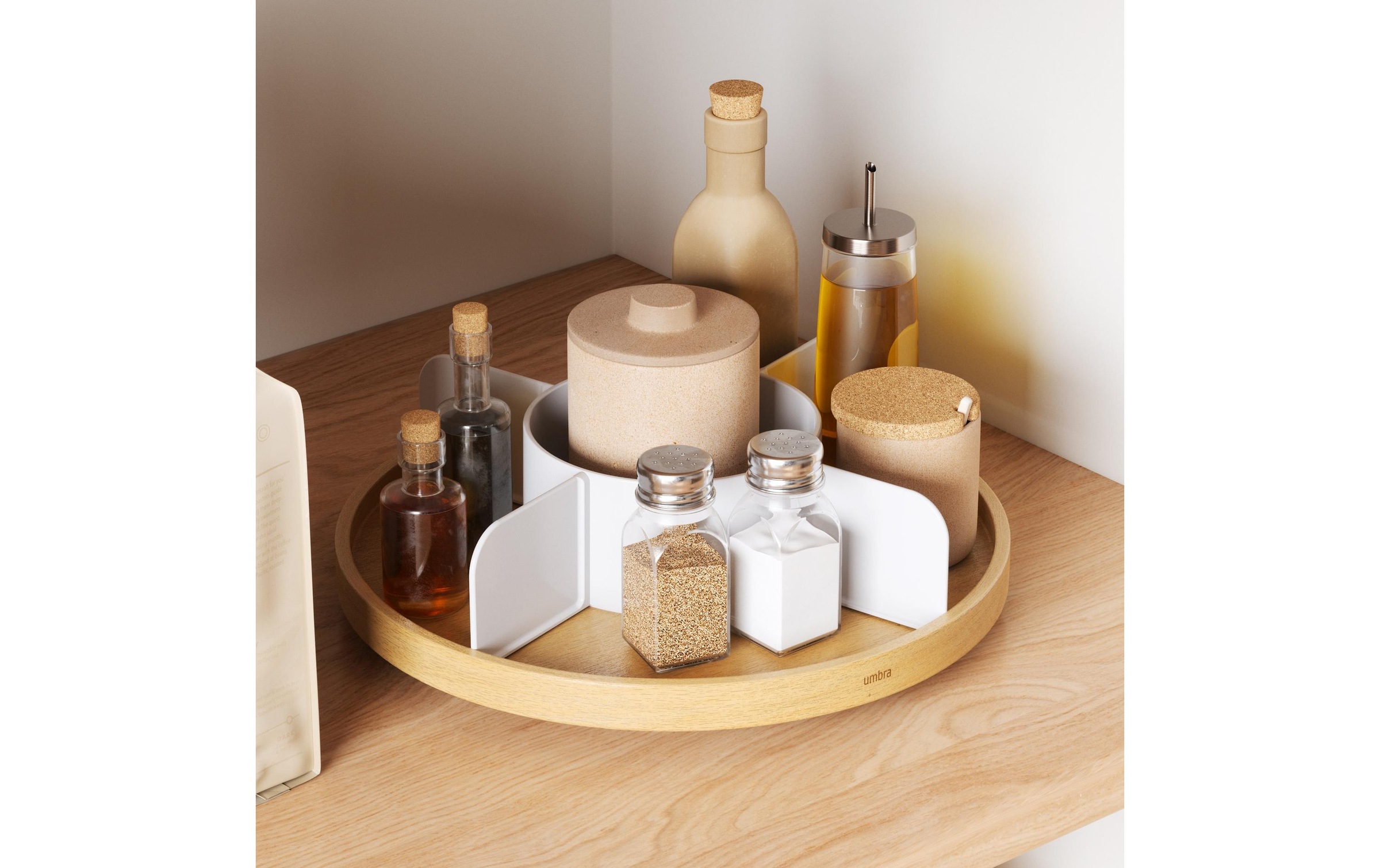 Umbra Kochbesteckhalter »Bellwo« Holzart: Fagus sylvatica, Pappel (China)