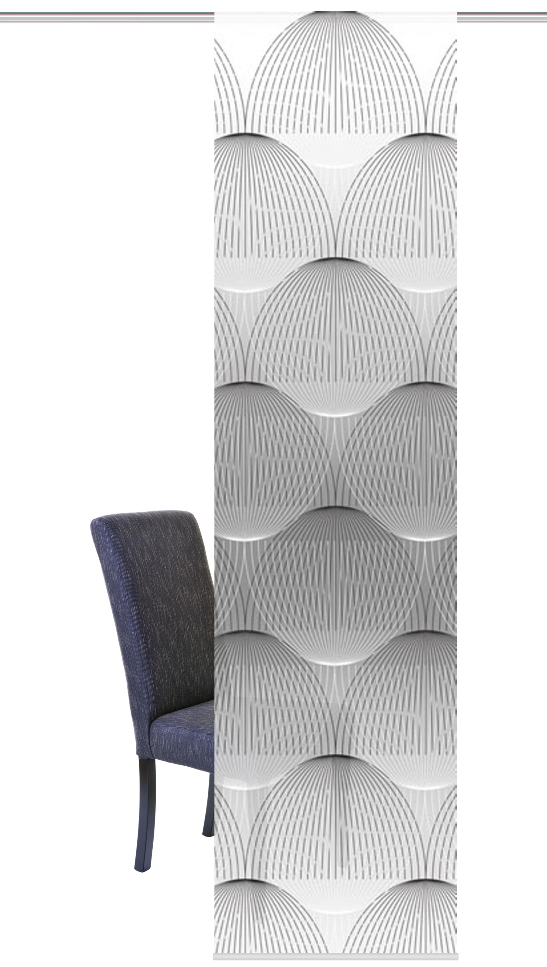 Image of HOME WOHNIDEEN Schiebegardine »BENARI«, (1 St.), HxB: 245x60, inkl. Befestigungszubehör bei Ackermann Versand Schweiz