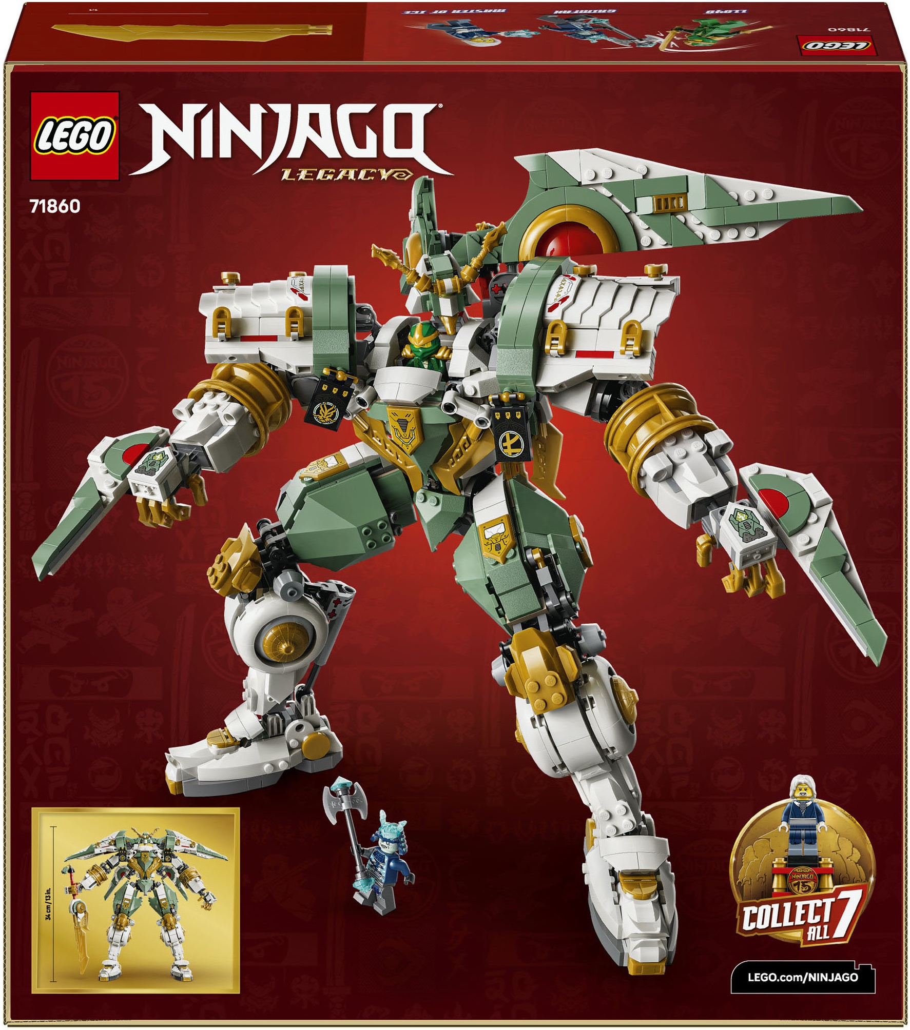 LEGO® Pions de construction »15-jähriges Jubiläum: Lloyds Titan-Mech (71860), LEGO Ninjago«