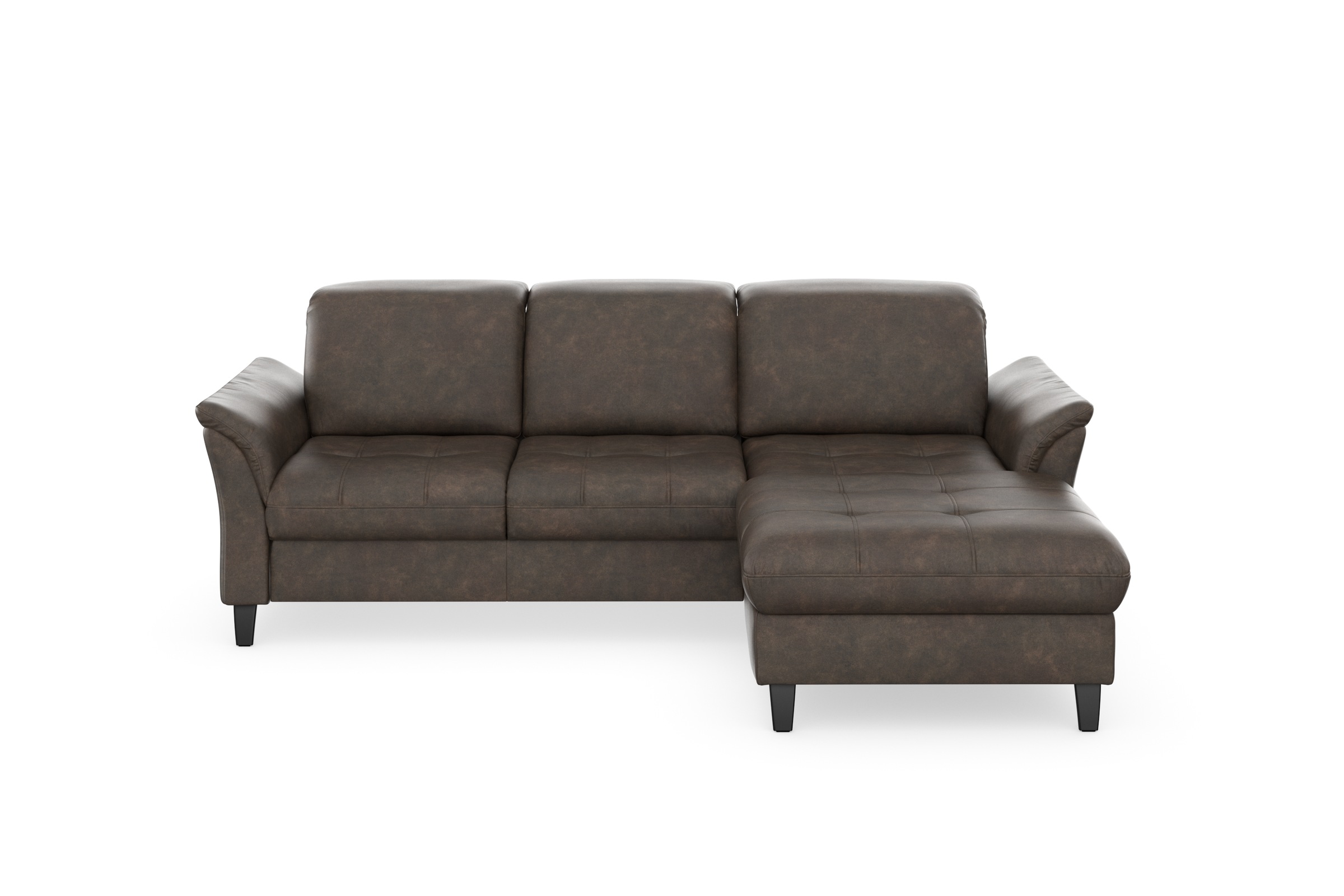 sit&more Ecksofa »Maggiore L-Form«, wahlweise mit Kopfteilverstellung, Bettfunktion und Bettkasten