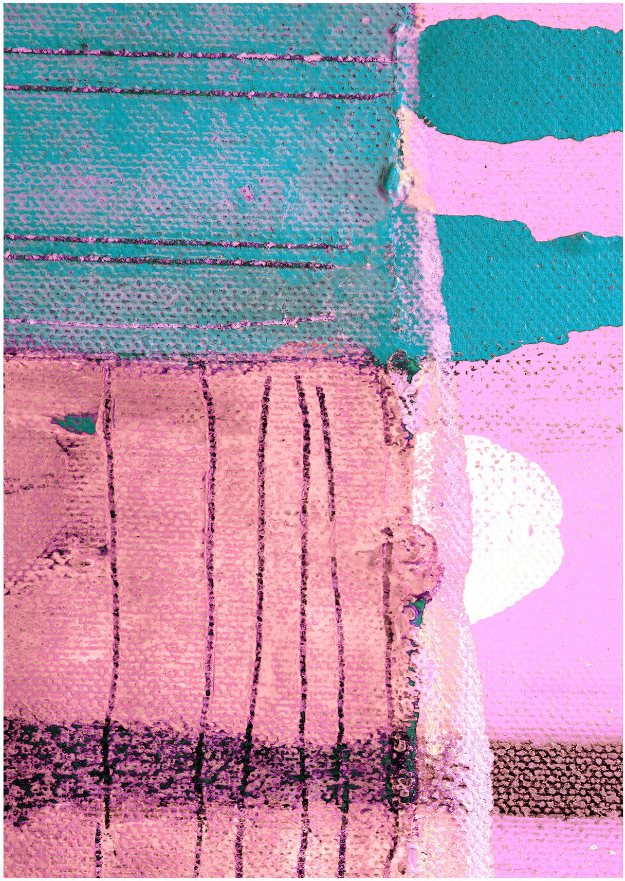 Komar Wandbild »Pinky Allegro«, (1 St.), Deutsches Premium-Poster Fotopapier mit seidenmatter Oberfläche und hoher Lichtbeständigkeit. Für fotorealistische Drucke mit gestochen scharfen Details und hervorragender Farbbrillanz.