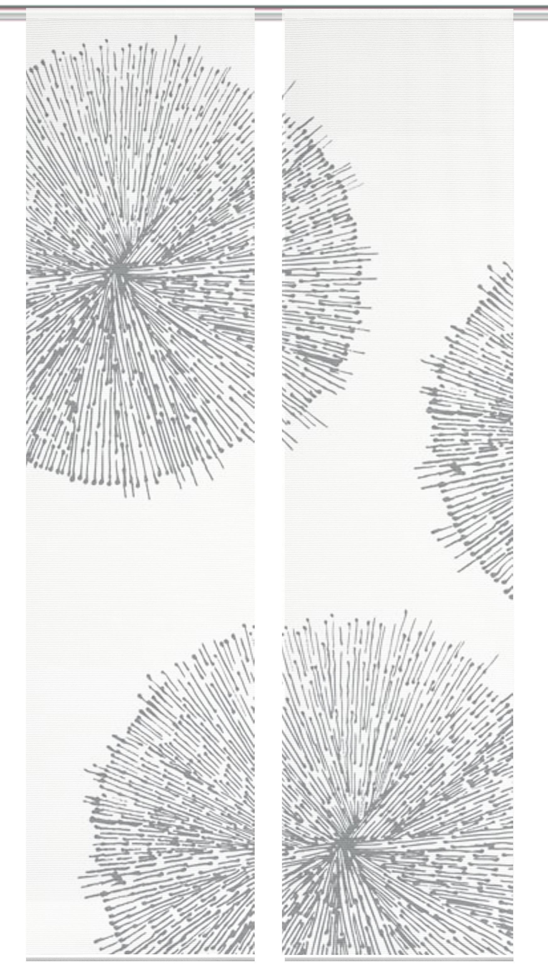 Image of Vision S Schiebegardine »2ER SET CRESTON«, (2 St.), HxB: 260x60, Schiebevorhang 2er Set Digitaldruck bei Ackermann Versand Schweiz
