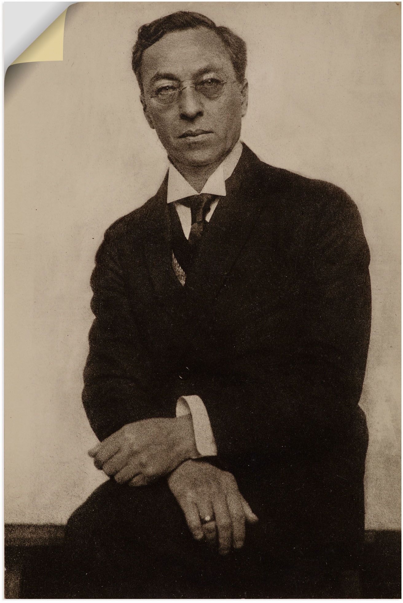 Image of Artland Wandbild »Wassili Kandinsky. Um 1920«, Historische Persönlichkeiten, (1 St.), in vielen Grössen & Produktarten - Alubild / Outdoorbild für den Aussenbereich, Leinwandbild, Poster, Wandaufkleber / Wandtattoo auch für Badezimmer geeignet bei Ackerma