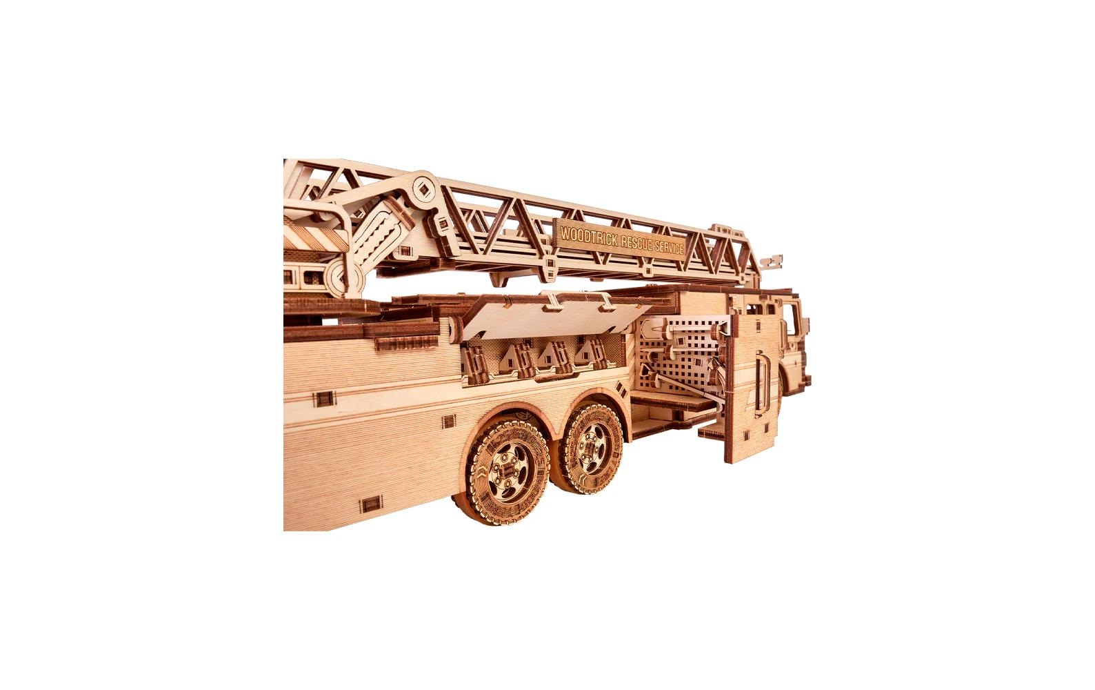   Spielbausteine »WoodTrick Feuerwehrauto«