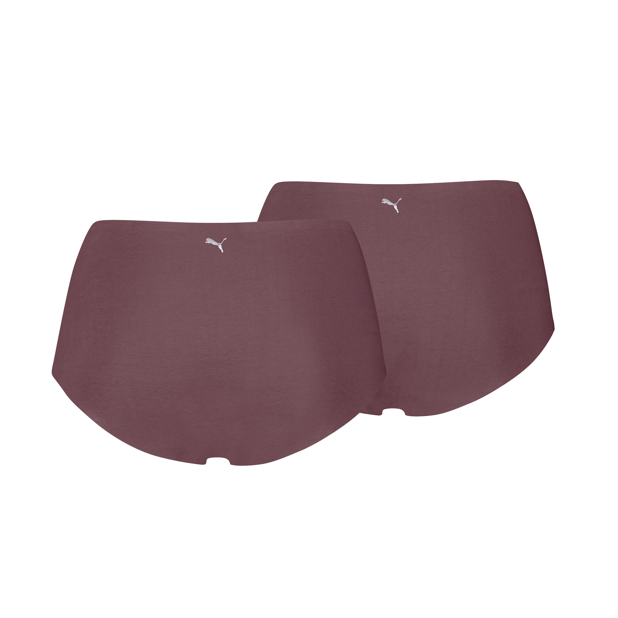 PUMA Panty »PUMA WOMEN INVISIBLE COTTON MINI SHORTS 2P« bords sans couture pour un ajustement invisible
