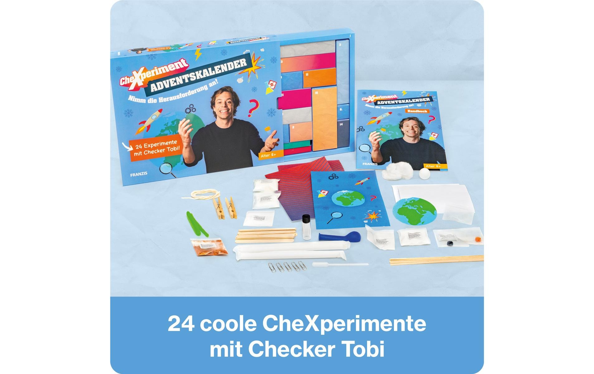 Franzis Adventskalender »CheXperimen«, ab 8 Jahren