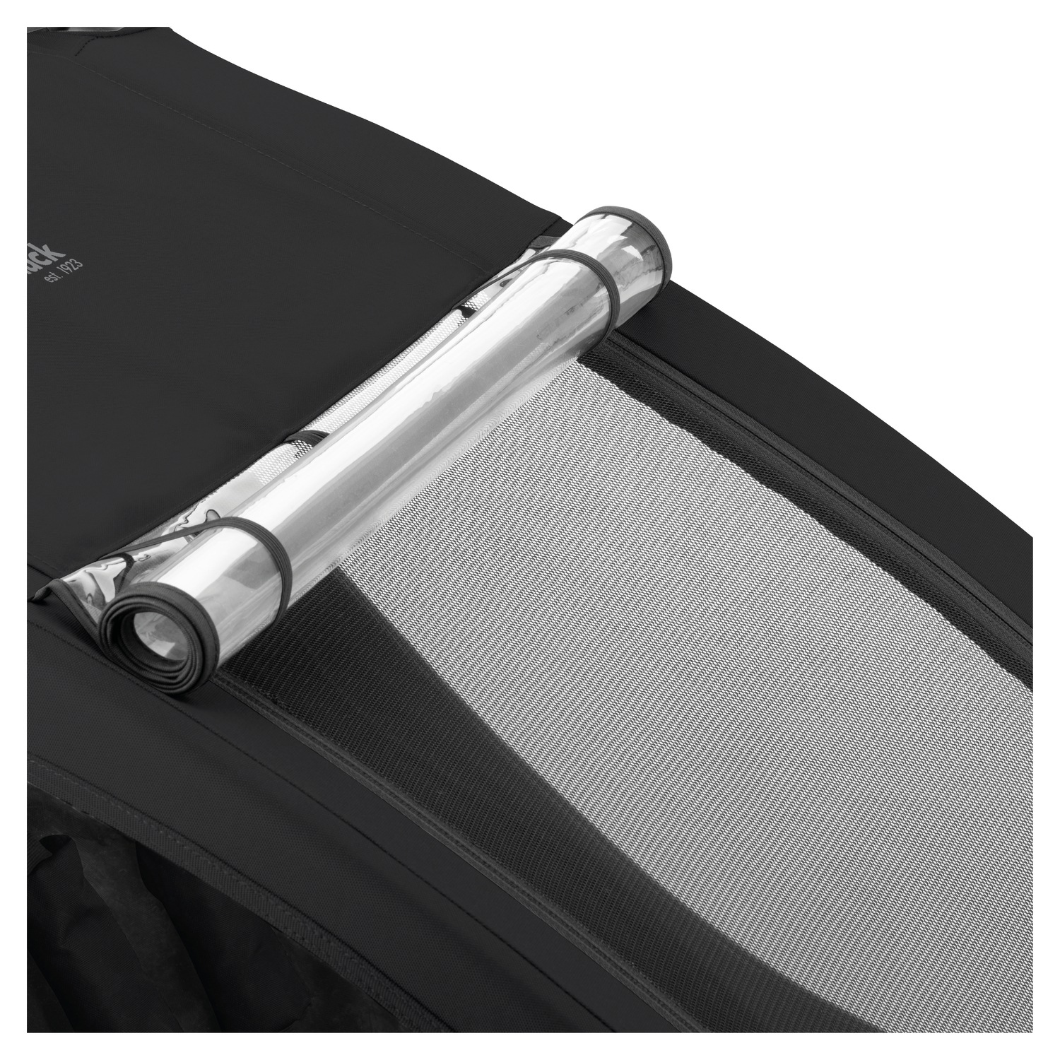 Hauck Fahrradkinderanhänger »2in1 Bike Trailer und Buggy Dryk Duo Plus, black« für 2 Kinder; inklusive Deichsel