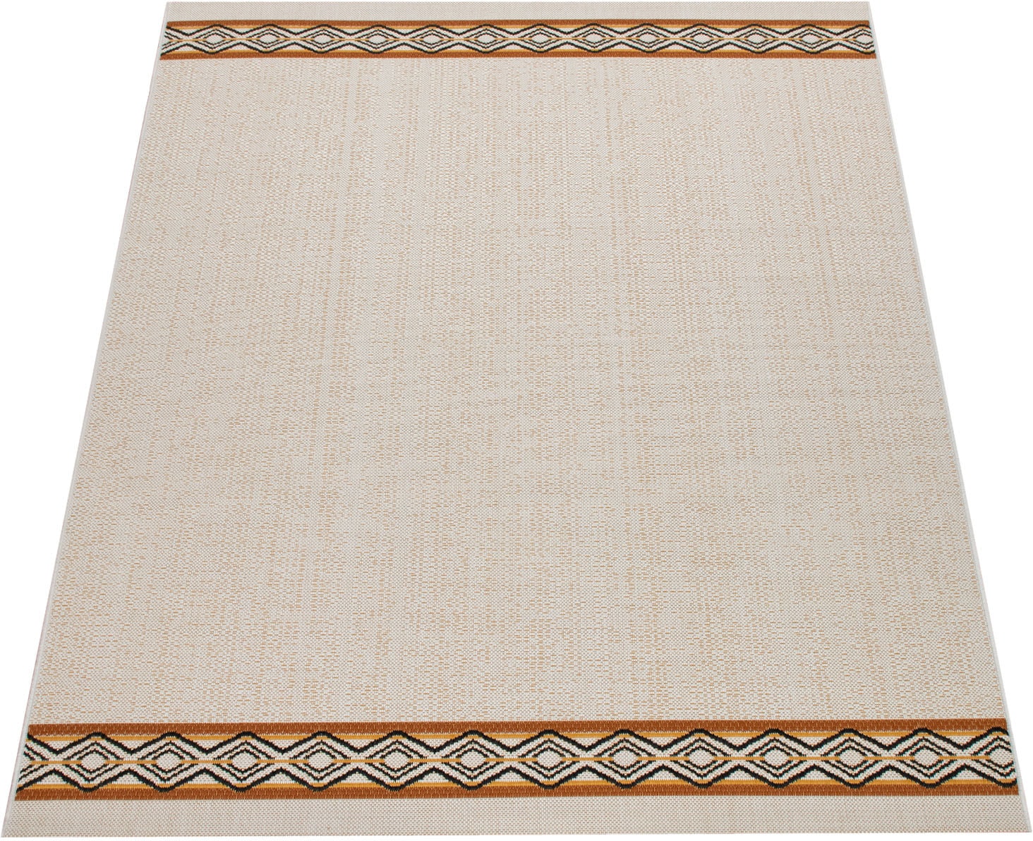 Image of Paco Home Teppich »Ostende 541«, rechteckig, 4 mm Höhe, Flachgewebe, mit Bordüre, In- und Outdoor geeignet, Wohnzimmer bei Ackermann Versand Schweiz