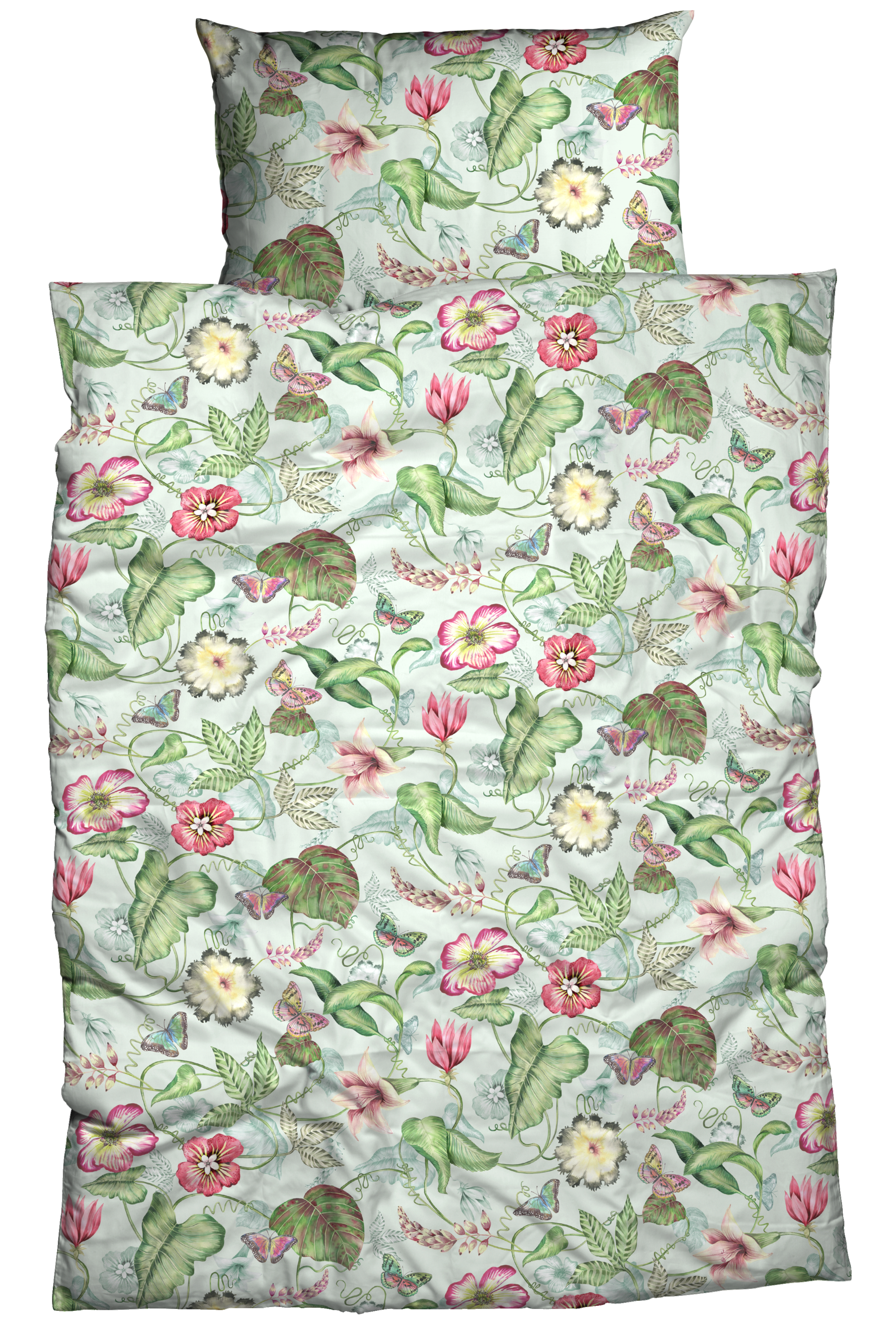 Image of CASATEX Bettwäsche "Belli Fiori" 2 Stk. elegante, farbenfrohe Bettwäsche