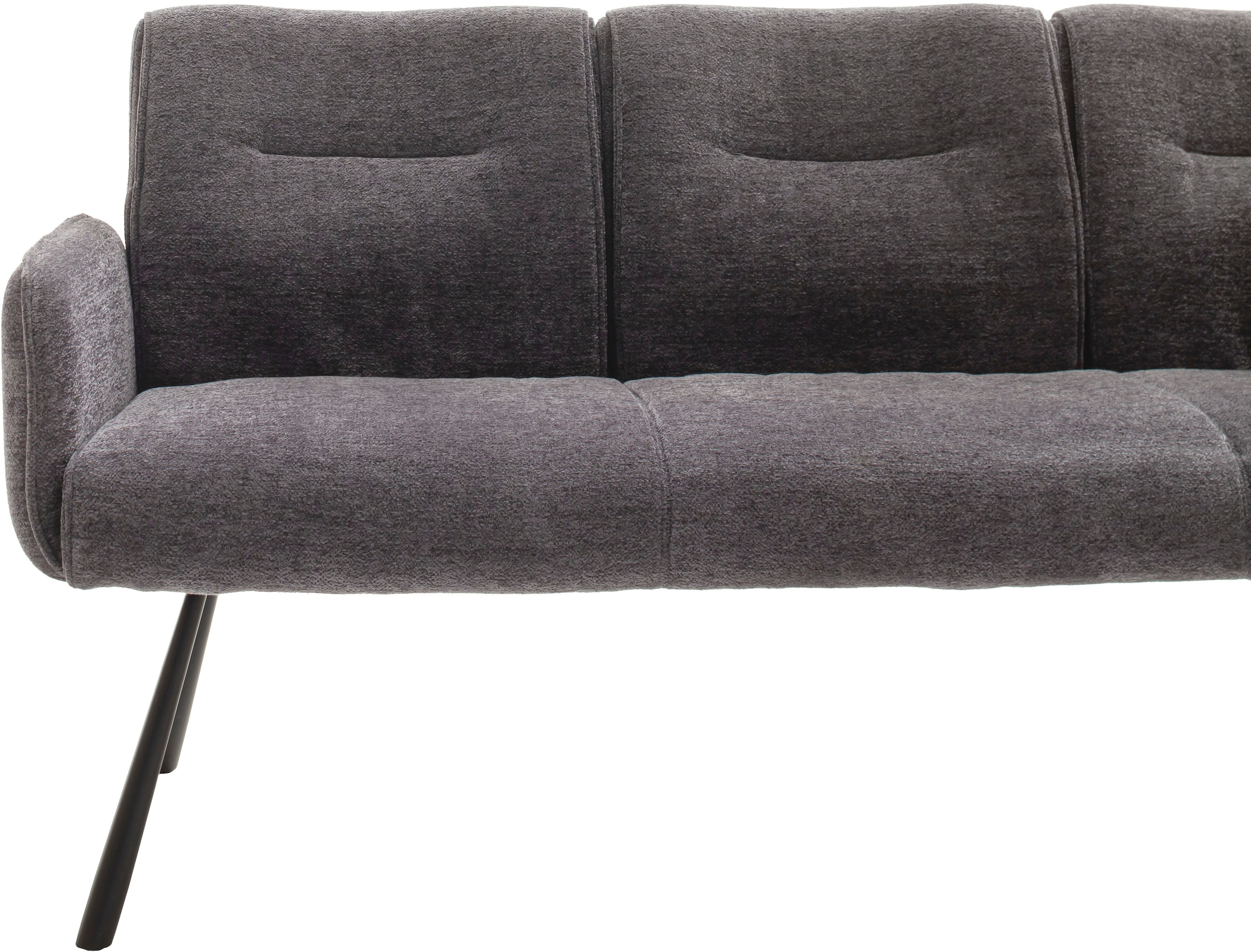 MCA furniture Banc »Delane« 1 cuis tlg. Taschenfederkern, Lehnenkippfunktion, Armlehnen, beweglicher Rücken