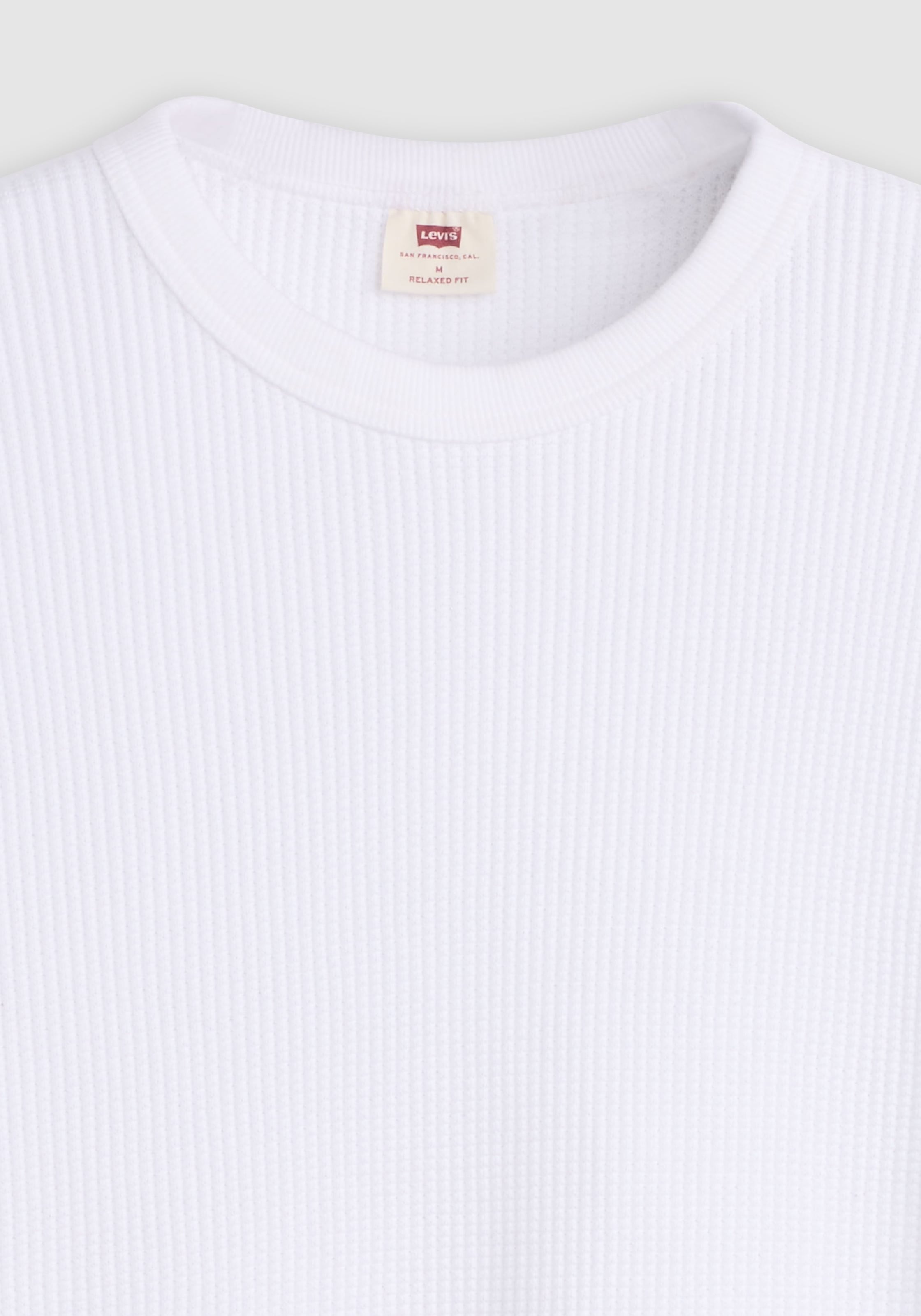 Levi's® Langarmshirt Waffelstrukturmuster