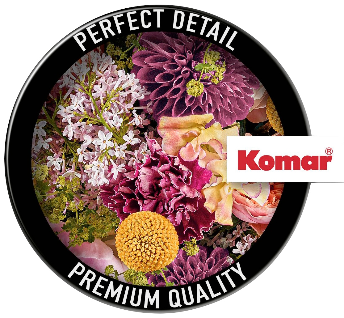 Komar Fototapete »Vlies selbstklebend - Frescas - Grösse 125 x 125 cm«, bedruckt, Wohnzimmer, Schlafzimmer