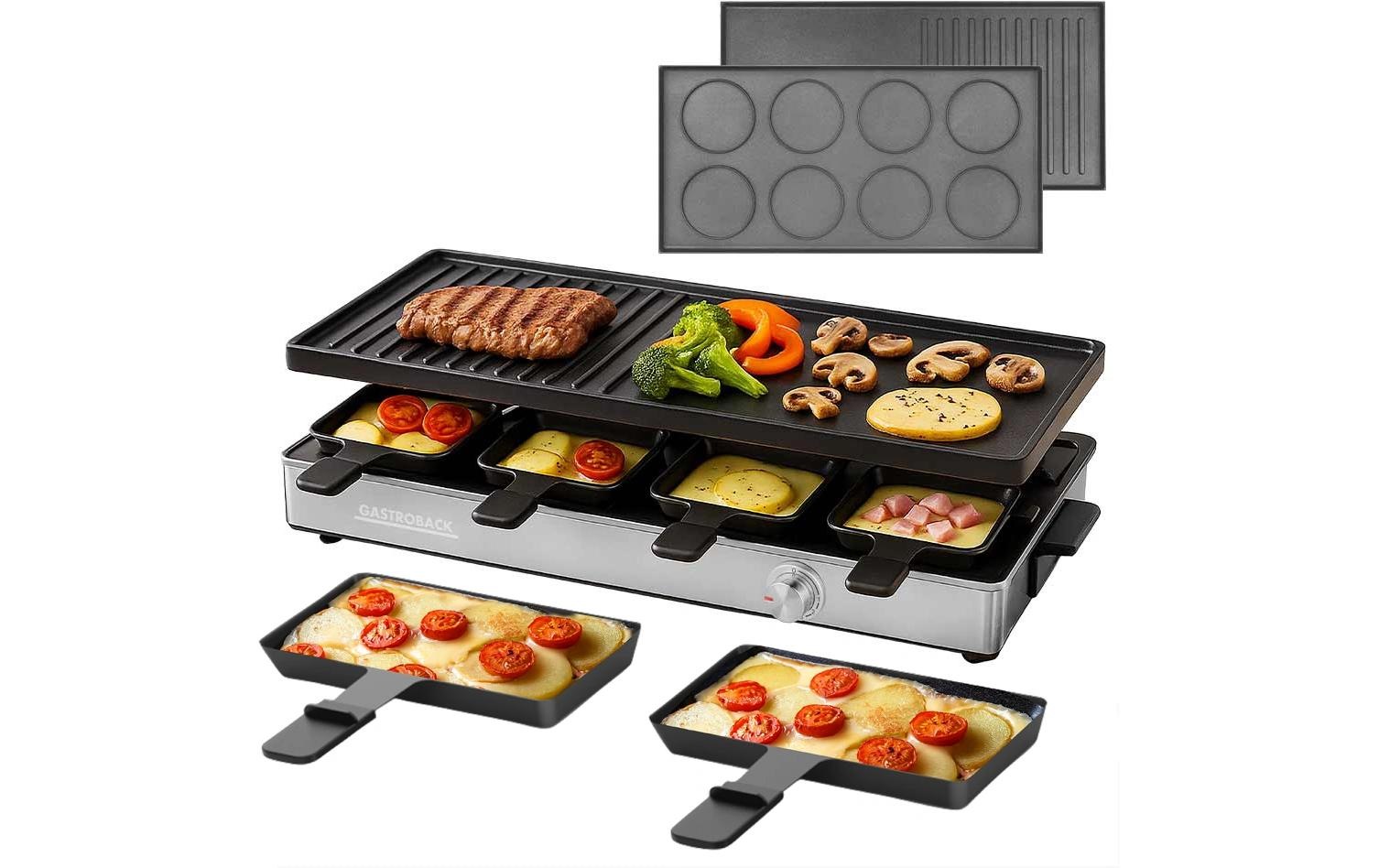 Gastroback Raclette »Grill & Pancake Station« 1.700 W