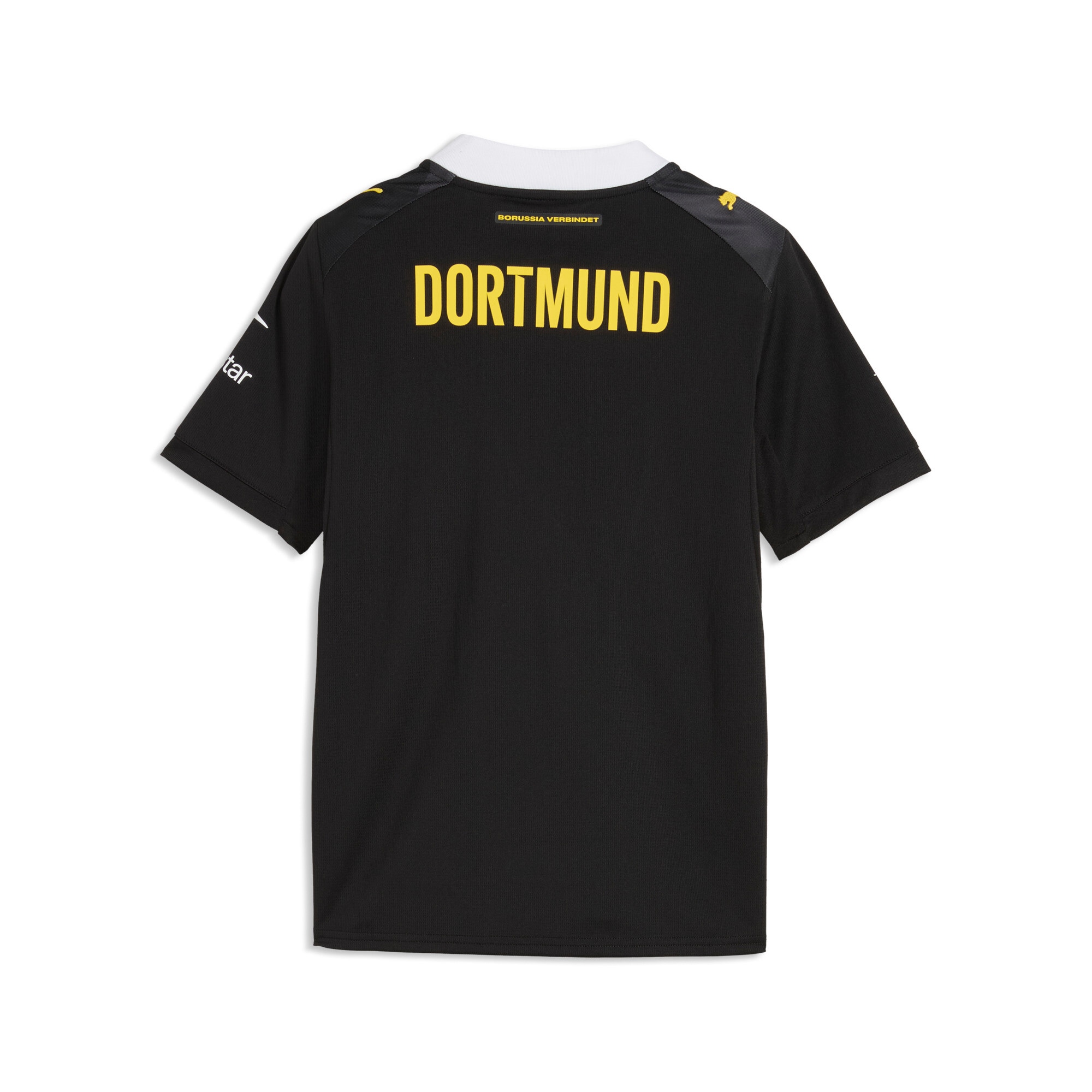 PUMA Maillot de foot »BVB AWAY JERSEY REPLICA JR« pour adolescents, avec technologie DryCELL, respirant
