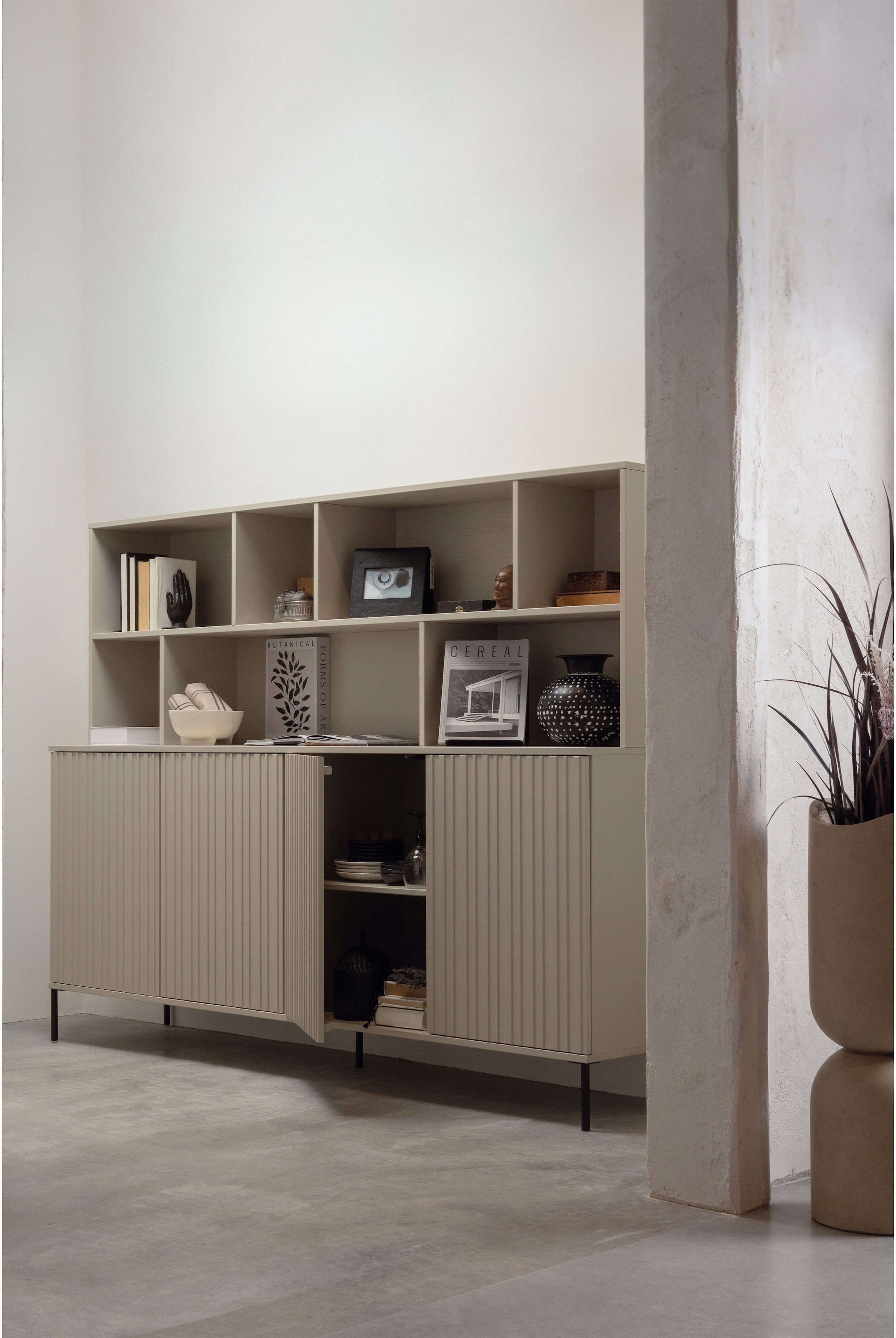 WOOOD Sideboard »Gravu« New Gravure Sideboard von WOOOD, elegantes Design und viel Stauraum