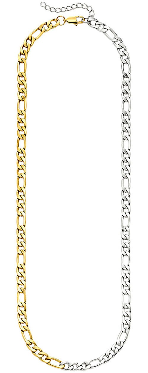 Aniston JEWELRY & WATCHES Edelstahlkette "Schmuck Geschenk Edelstahl Halsschmuck Figarokette"