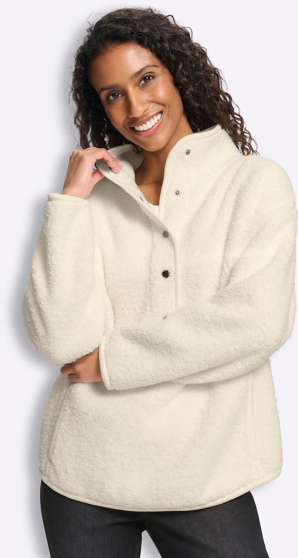 heine Fleeceshirt »Fleece-Shirt« 1
