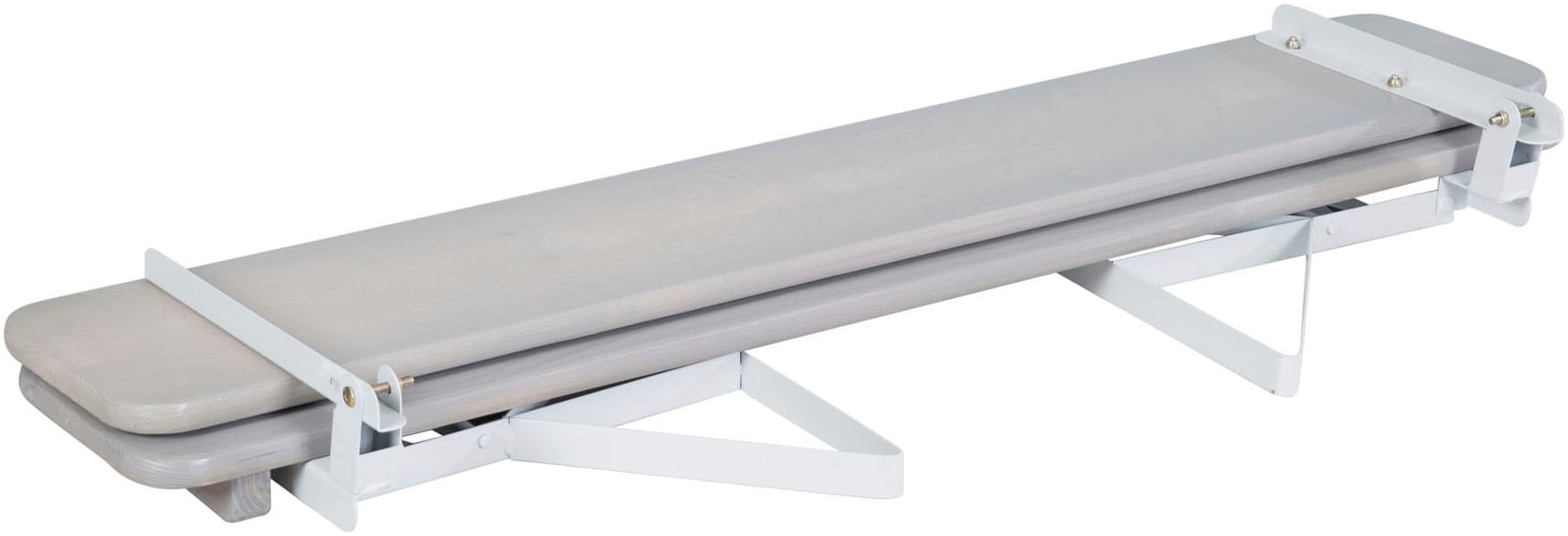 roba® Ensemble de sièges pour enfants »Outdoor Party-Garnitur für Kinder, grau lasiert, aus Holz« 3 cuis tlg. mit Lehne; FSC® - schützt Wald