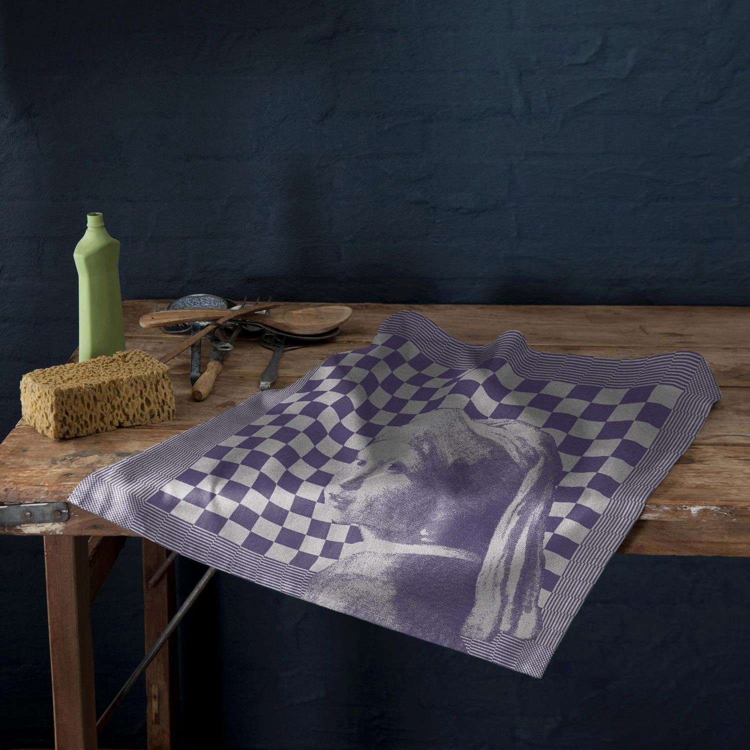 DDDDD Geschirrtuch »Girl with a pearl«