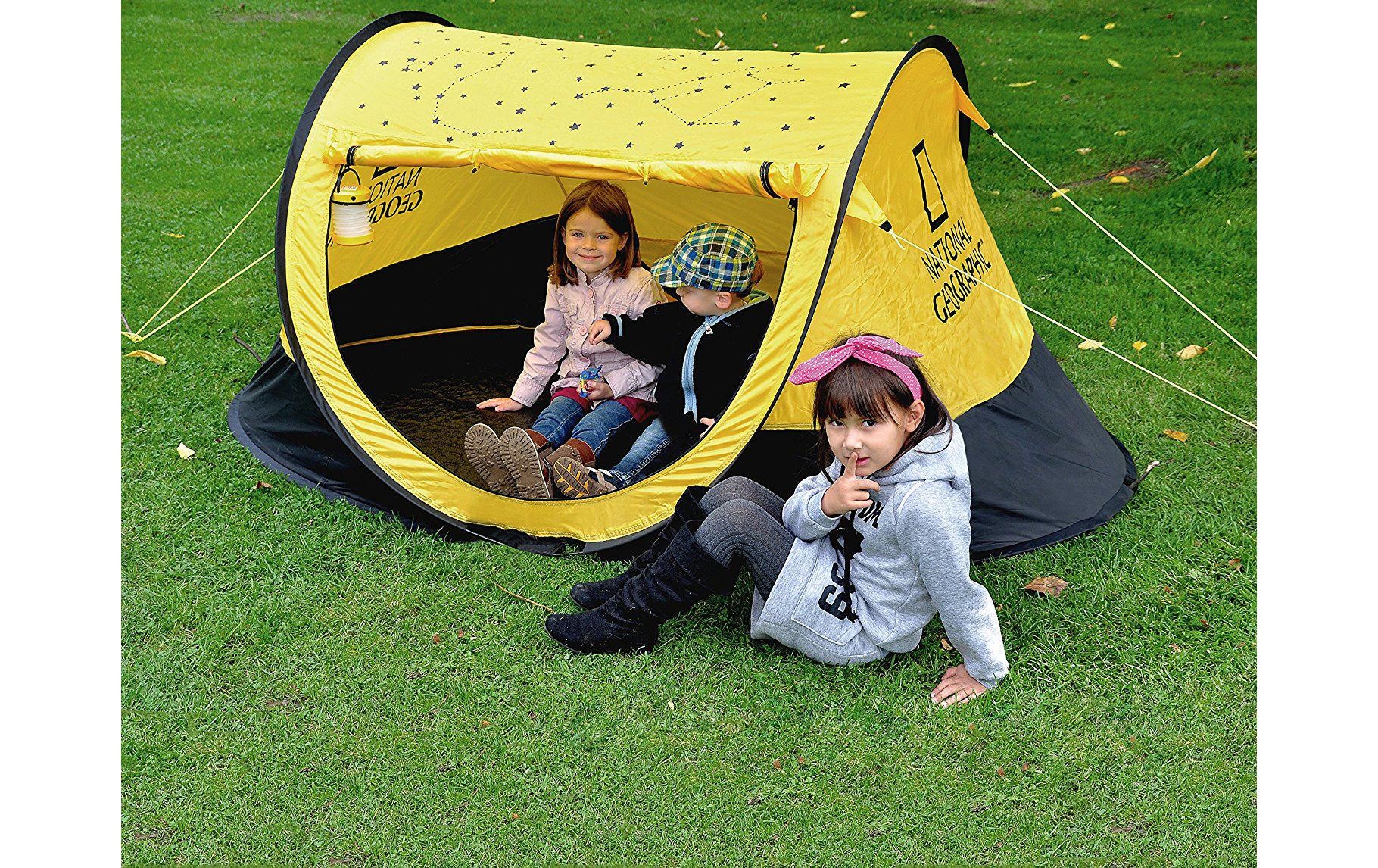 NATIONAL GEOGRAPHIC Wurfzelt »National Geographic Outdoor Set«, (3 tlg.)