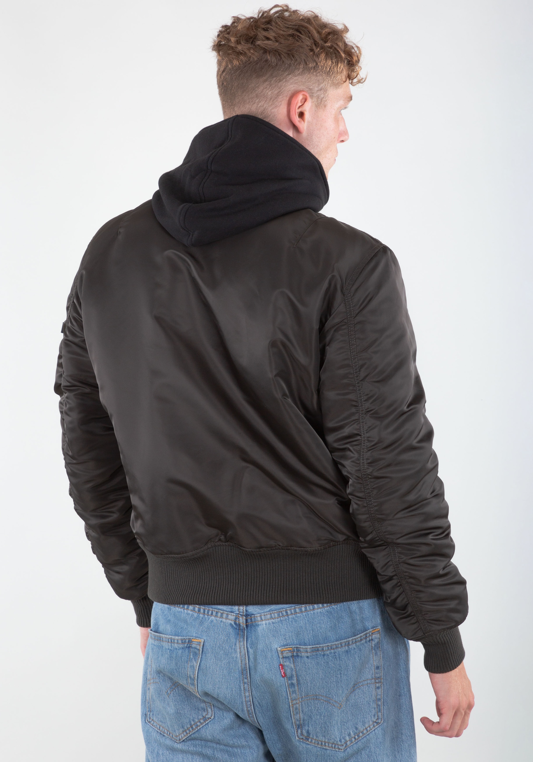 Alpha Industries Veste bomber »MA-1 D-TEC« avec capuche
