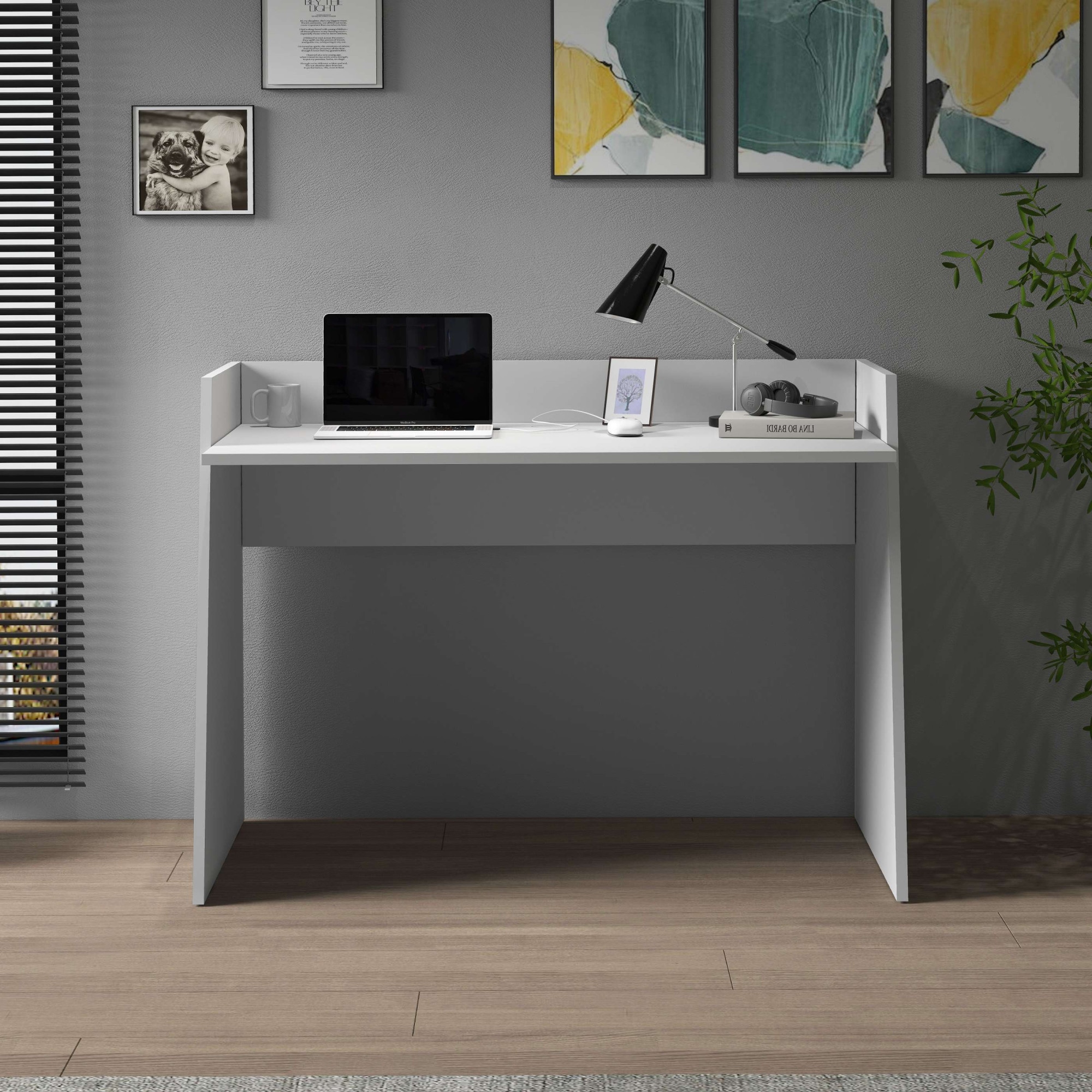 INOSIGN Schreibtisch »Vega, Schreibtisch, kleiner Computertisch, Bürotisch für Büro« 1 Stk. tlg. mit 2 Diagonalseit, Arbeitsplatte Breite 100 cm