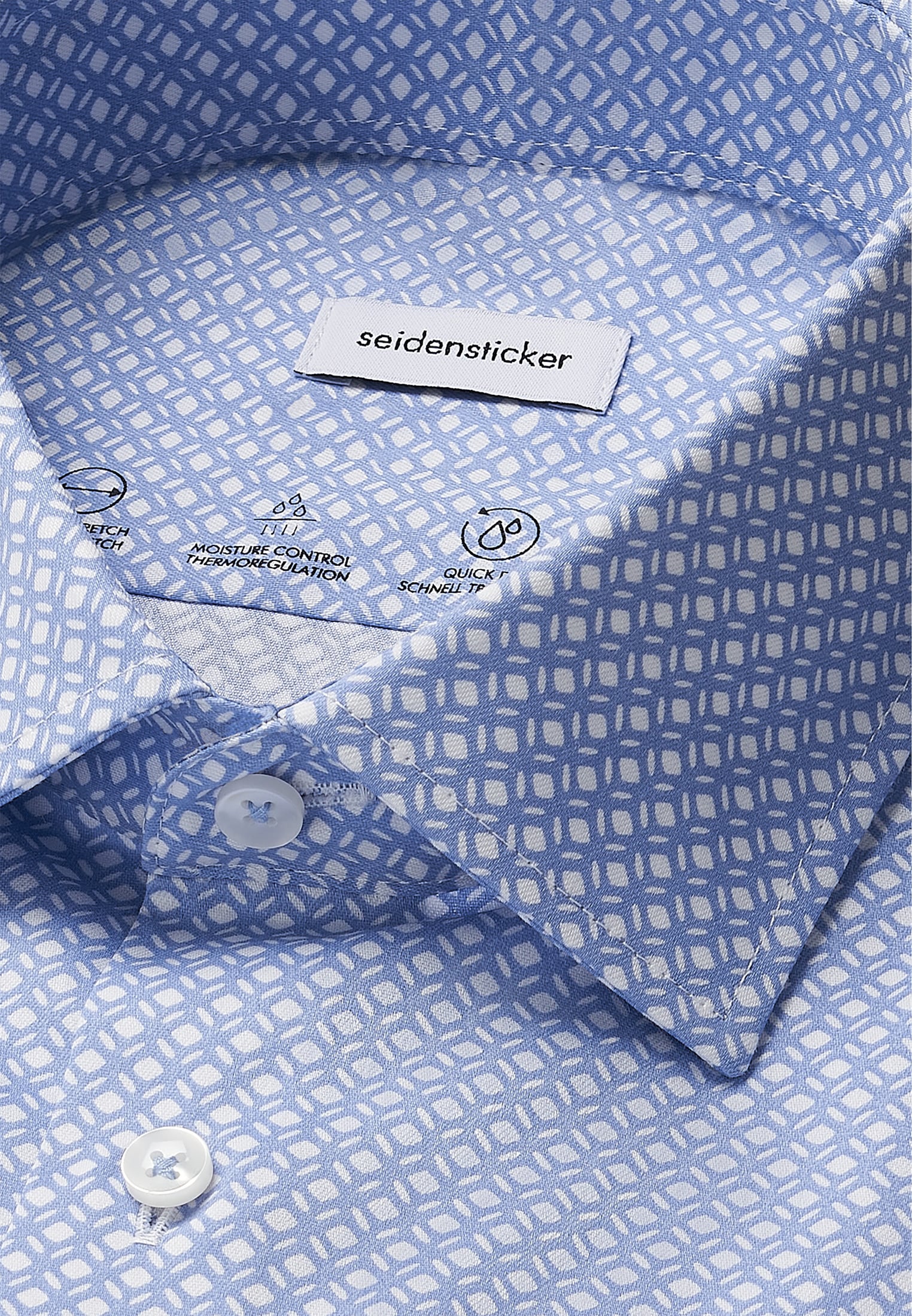 seidensticker Businesshemd »Schwarze Rose« X-Slim 1/1 Kentkragen