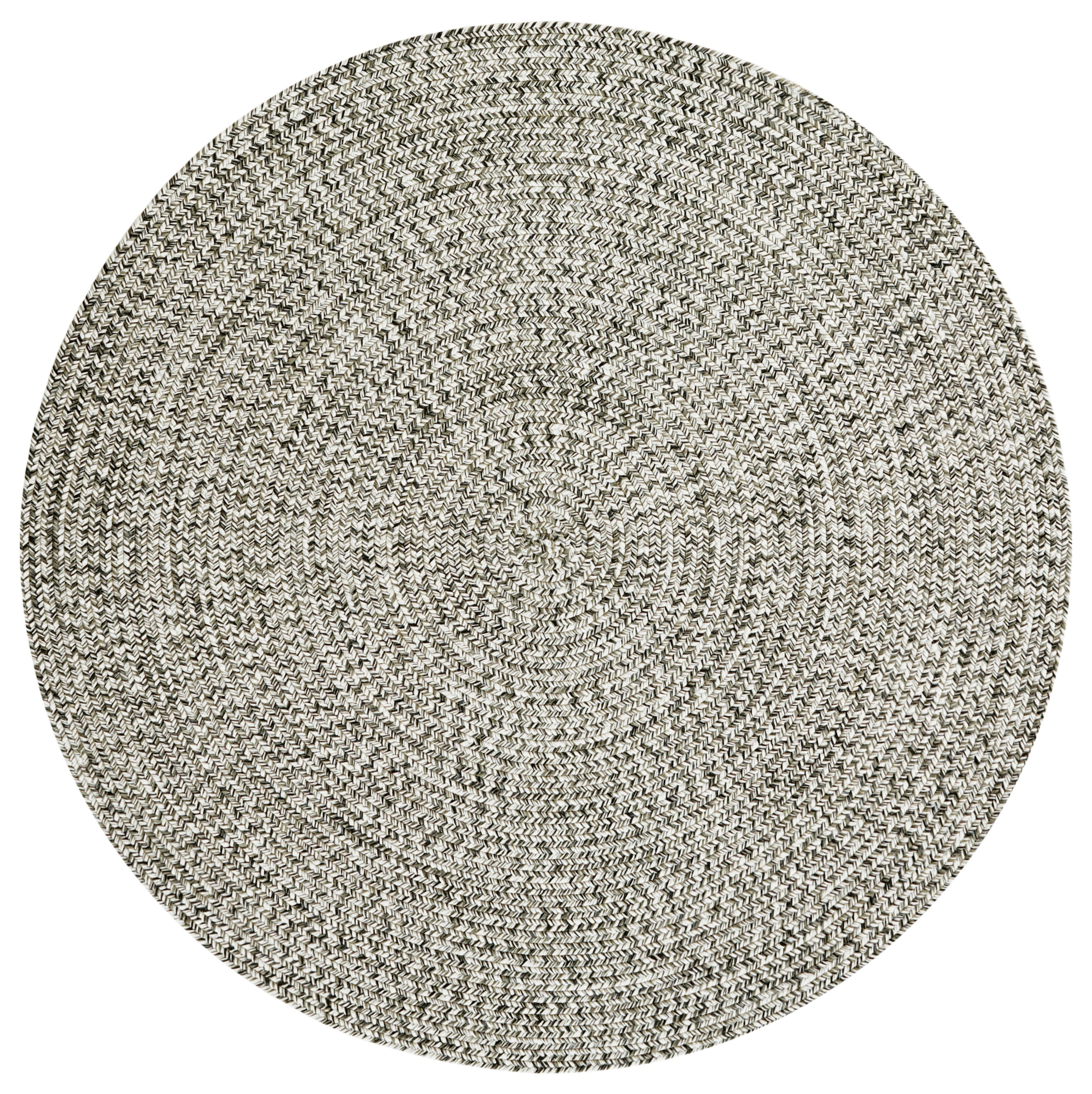 HANSE Home Teppich »Trenzado«, rund, 10 mm Höhe, In- & Outdoor, Handmade-Look, Gewebt, Wetterfest, Balkon, Wohnzimmer