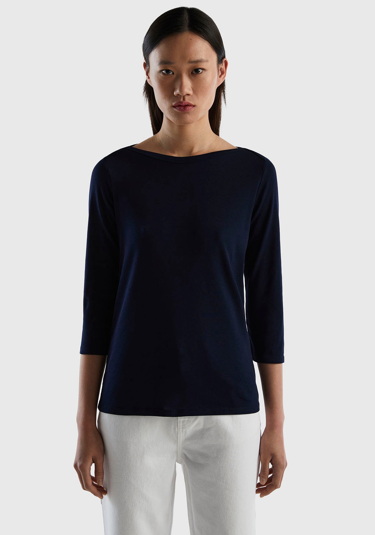 United Colors of Benetton 3/4-Arm-Shirt, (1 tlg.), im kombistarken Basic-Look kaufen