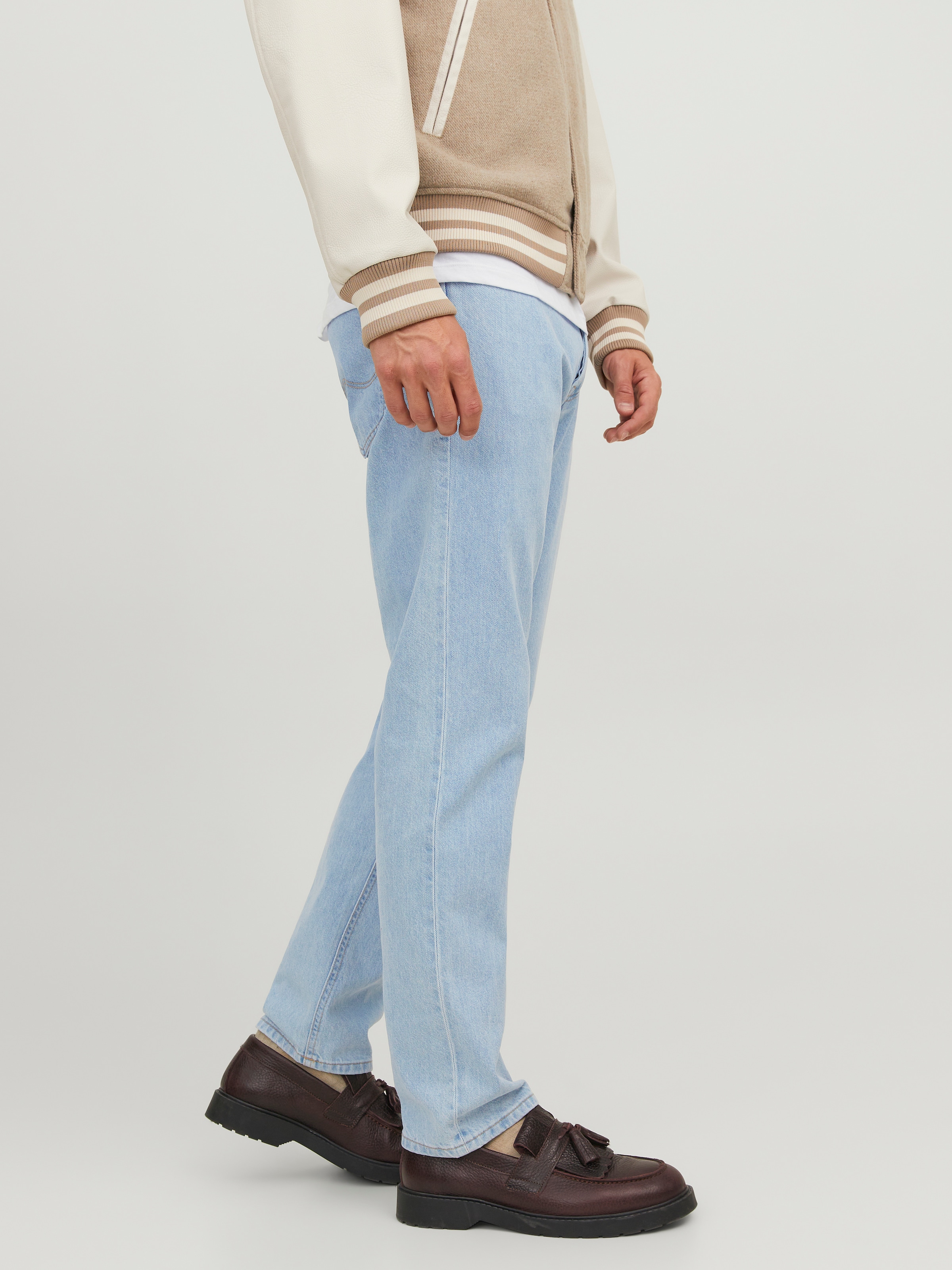 Jack & Jones Jeans loose fit »JJICHRIS JJORIGINAL SQ 738 NOOS« mit Faded-Effekten