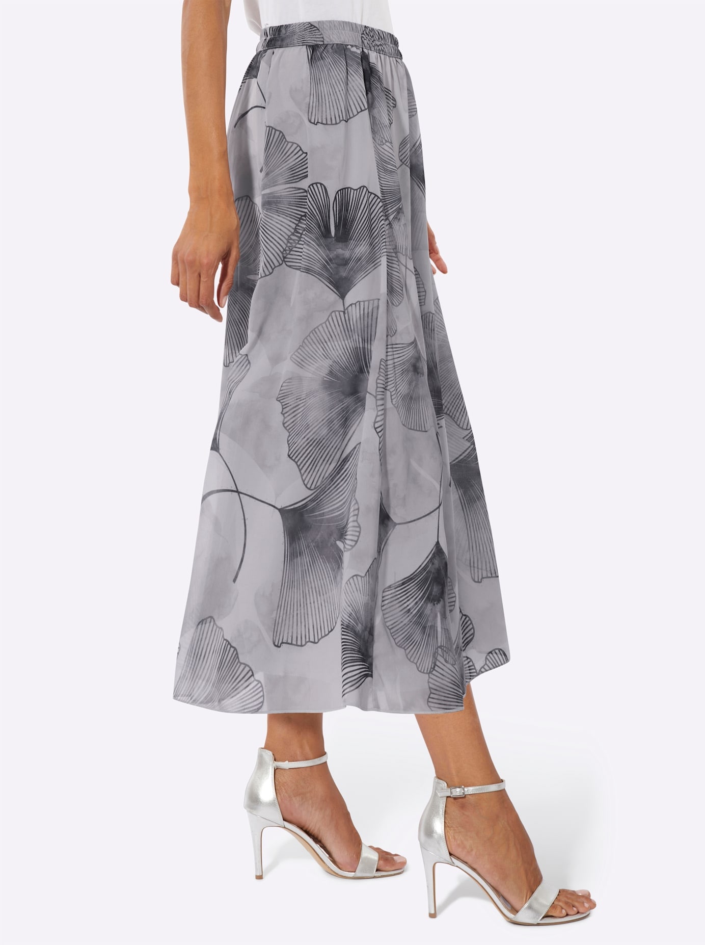 creation L Jupe à pans