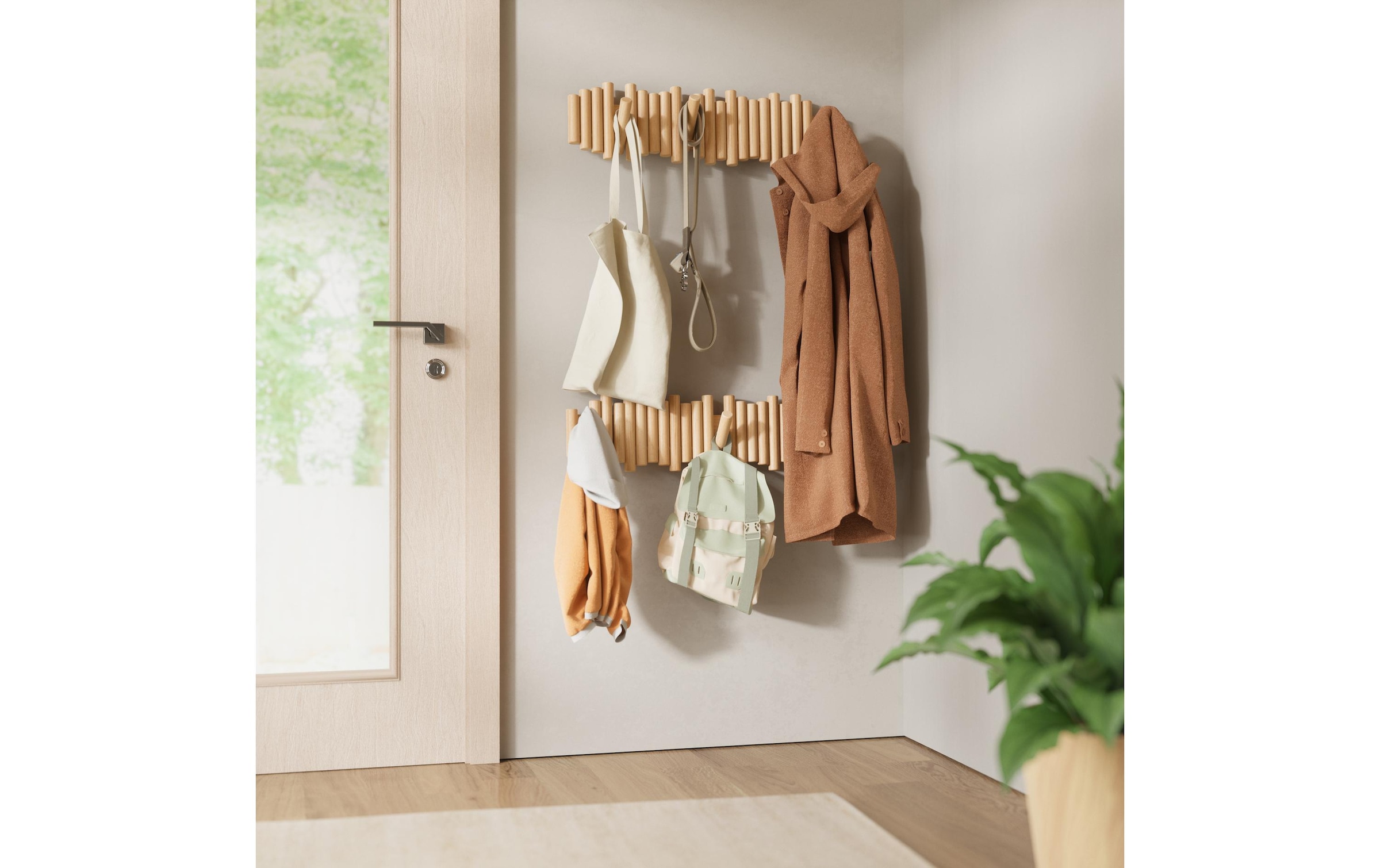 Umbra Wandgarderobe »Picket Garderobeleiste 61 cm x 17 cm«
