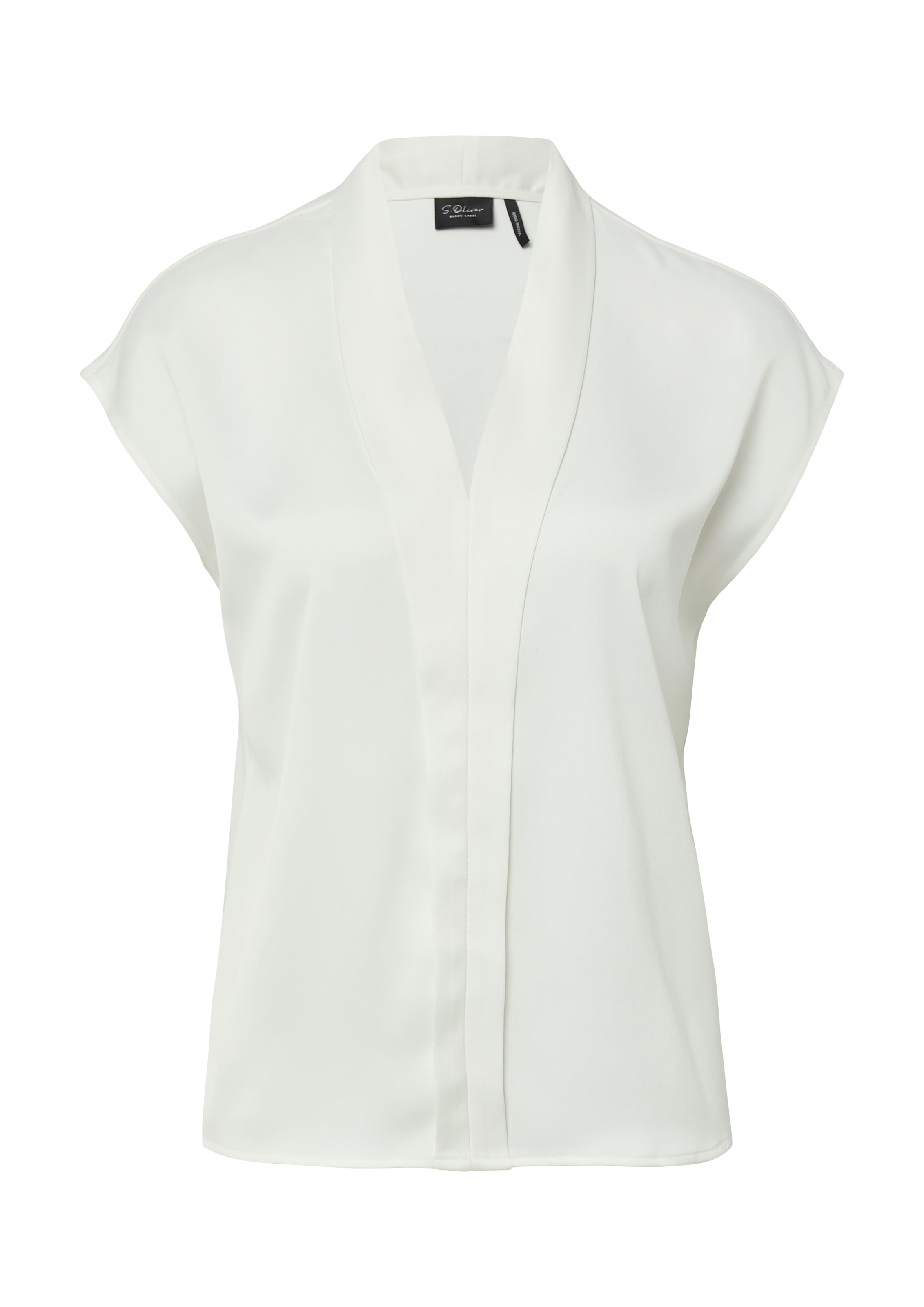 s.Oliver BLACK LABEL Blusenshirt, mit Schalkragen