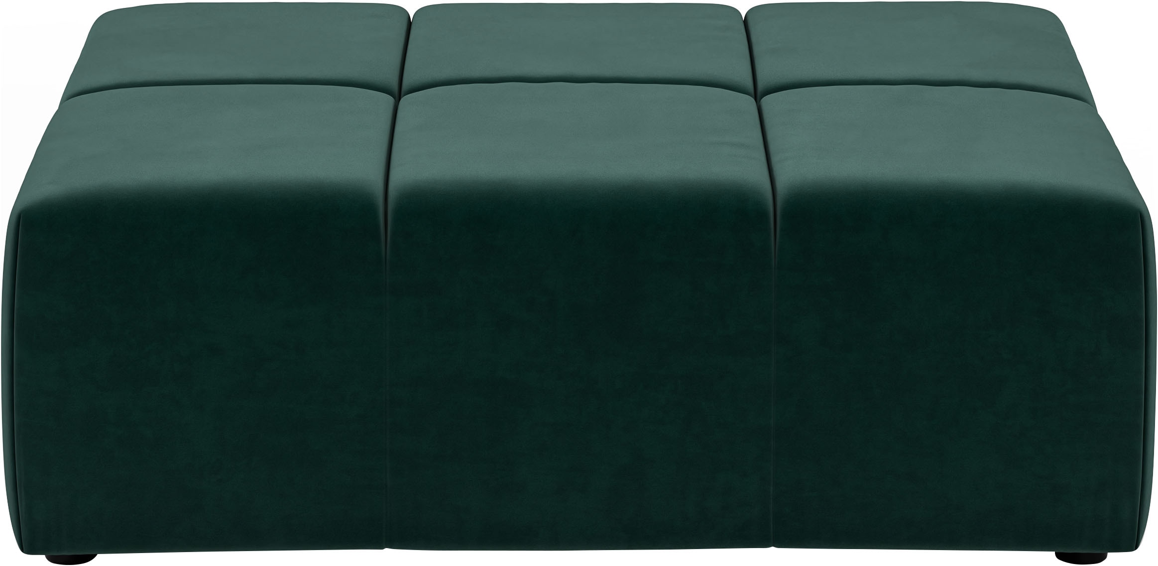 Home affaire Polsterhocker »Ancona, Polsterhocker passend zum Sofa, Breite 107 cm« passend zur "Ancona"-Polsterserie, auch in Cord + Easy Care