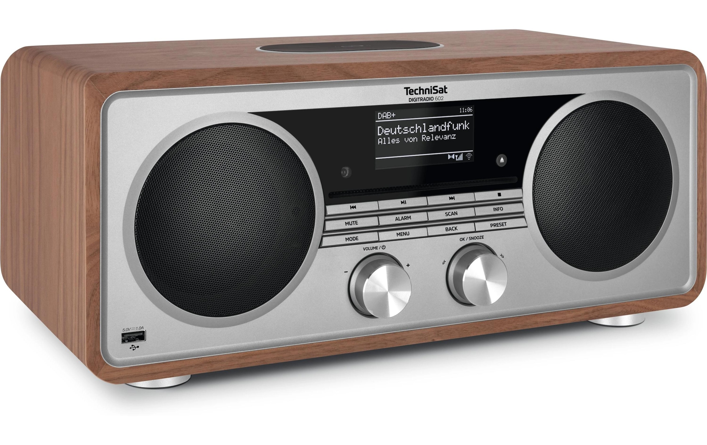 TechniSat Digitalradio (DAB+) »602«, (Digitalradio (DAB+)-FM-Tuner-Internetradio)